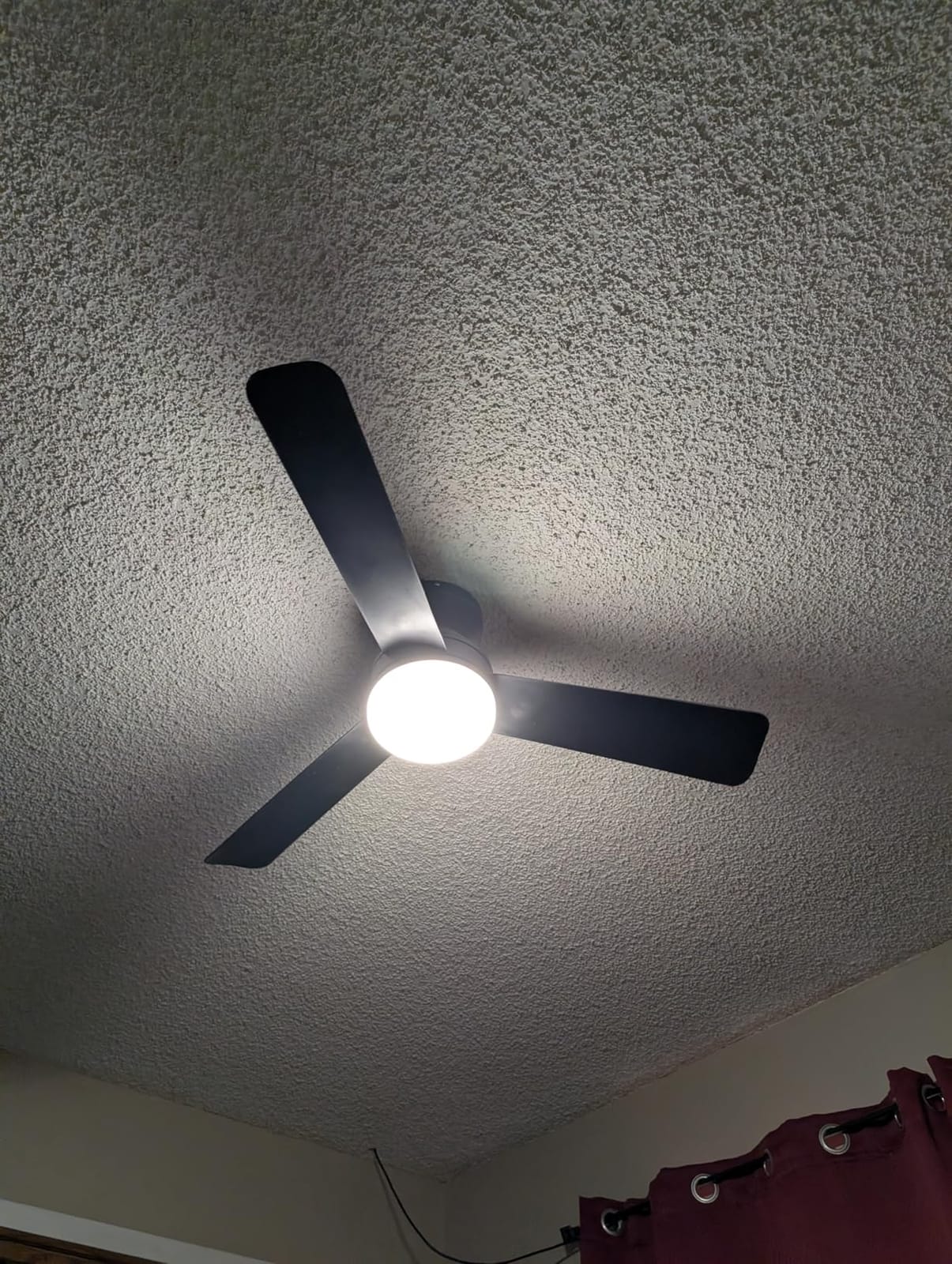 42'' Black Low Profile Ceiling Fans with Lights and Remote Control | Flush Mount, Quiet Reversible DC Motor, Memory Function, 3CCT Dimmable, Timer, Noiseless, for Bedroom/Living Room customer photo 1