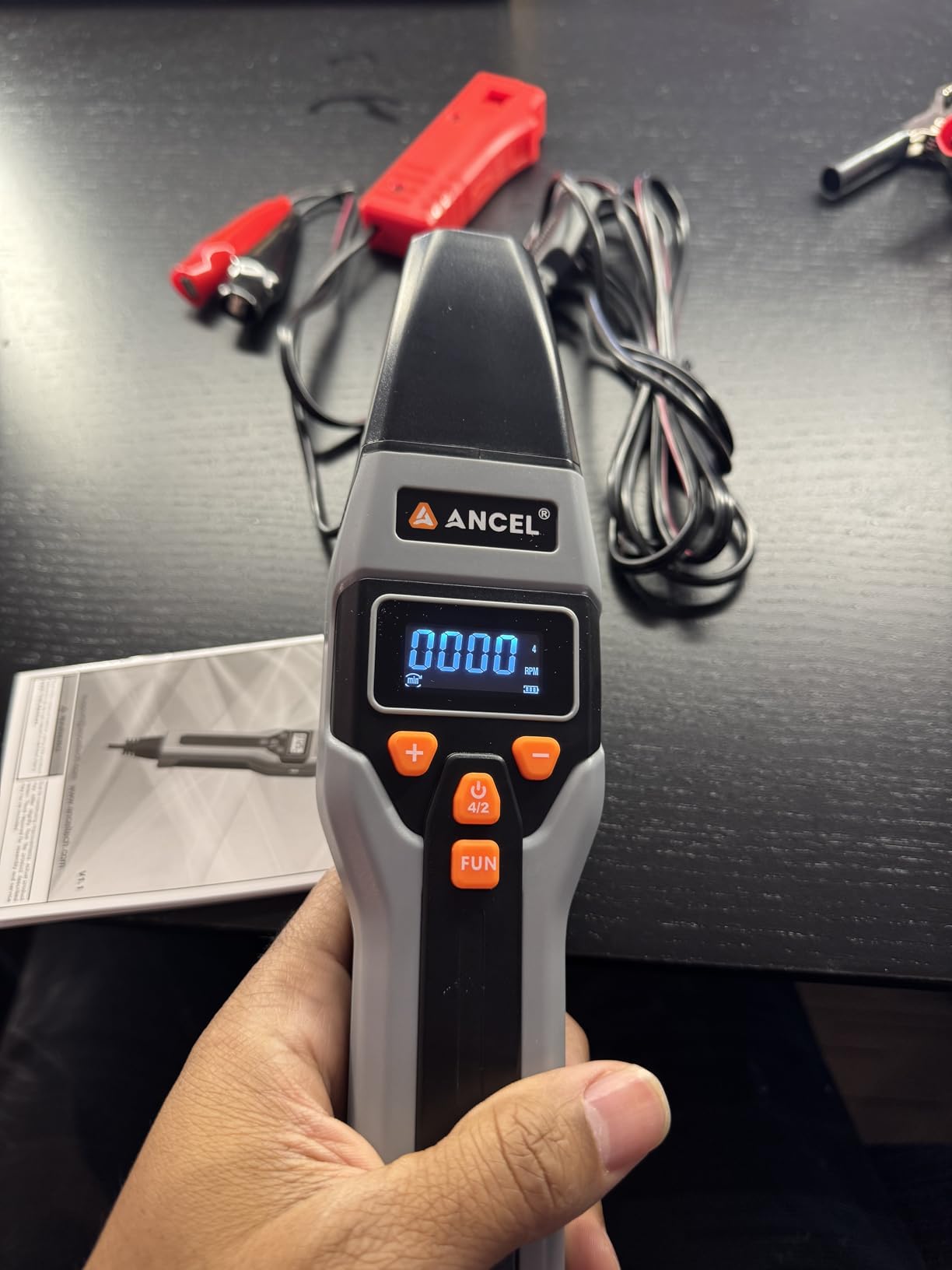 ANCEL LT70 Digital Timing Light with RPM, Advance, Dwell and Voltage customer photo 2