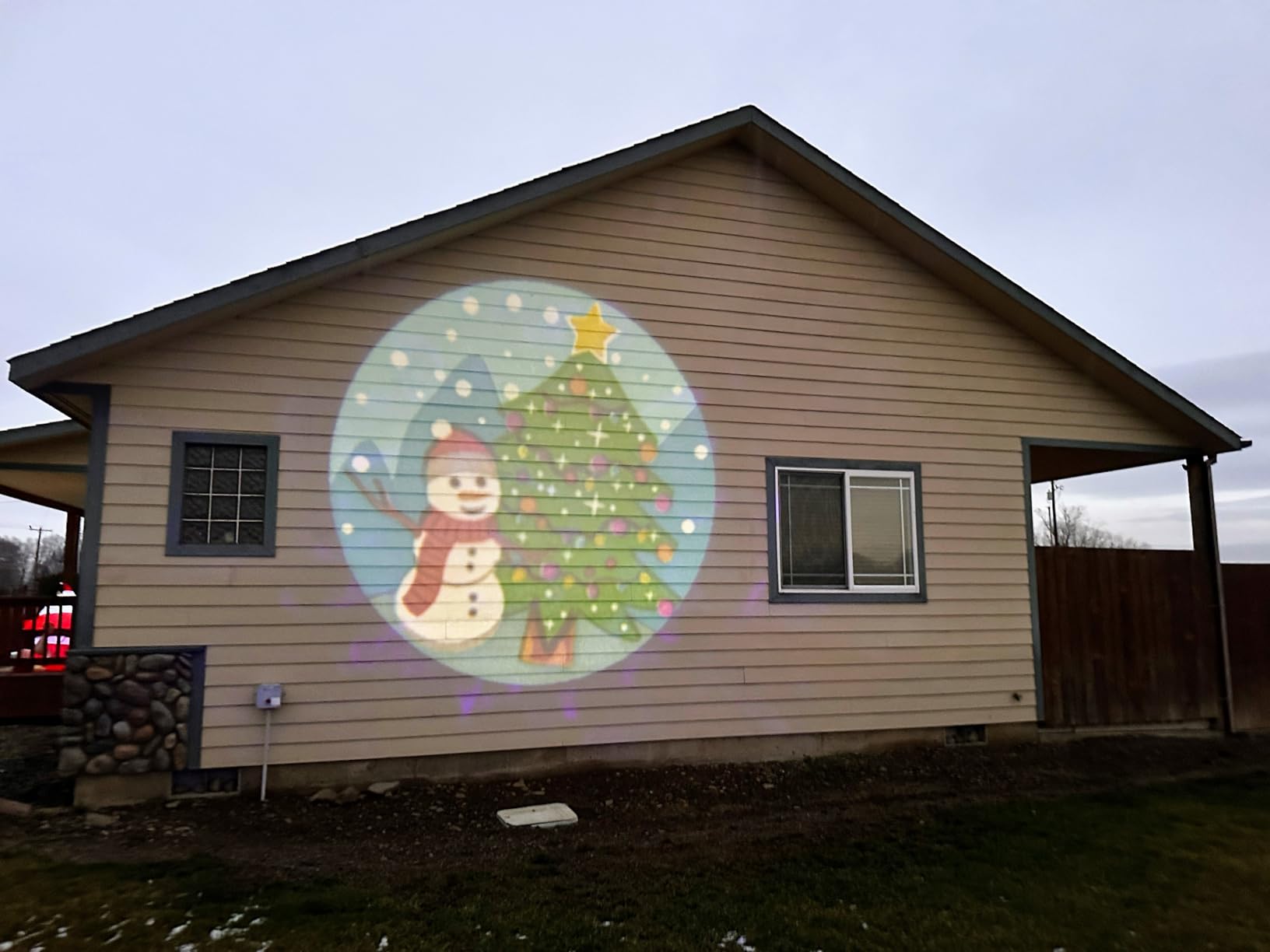 Halloween Projector Lights for Outdoor Indoor, RGB Ocean Wave Projection with 6 Holiday Patterns for Halloween Christmas IP65 Waterproof and Auto Timer Rotating Head customer photo 1
