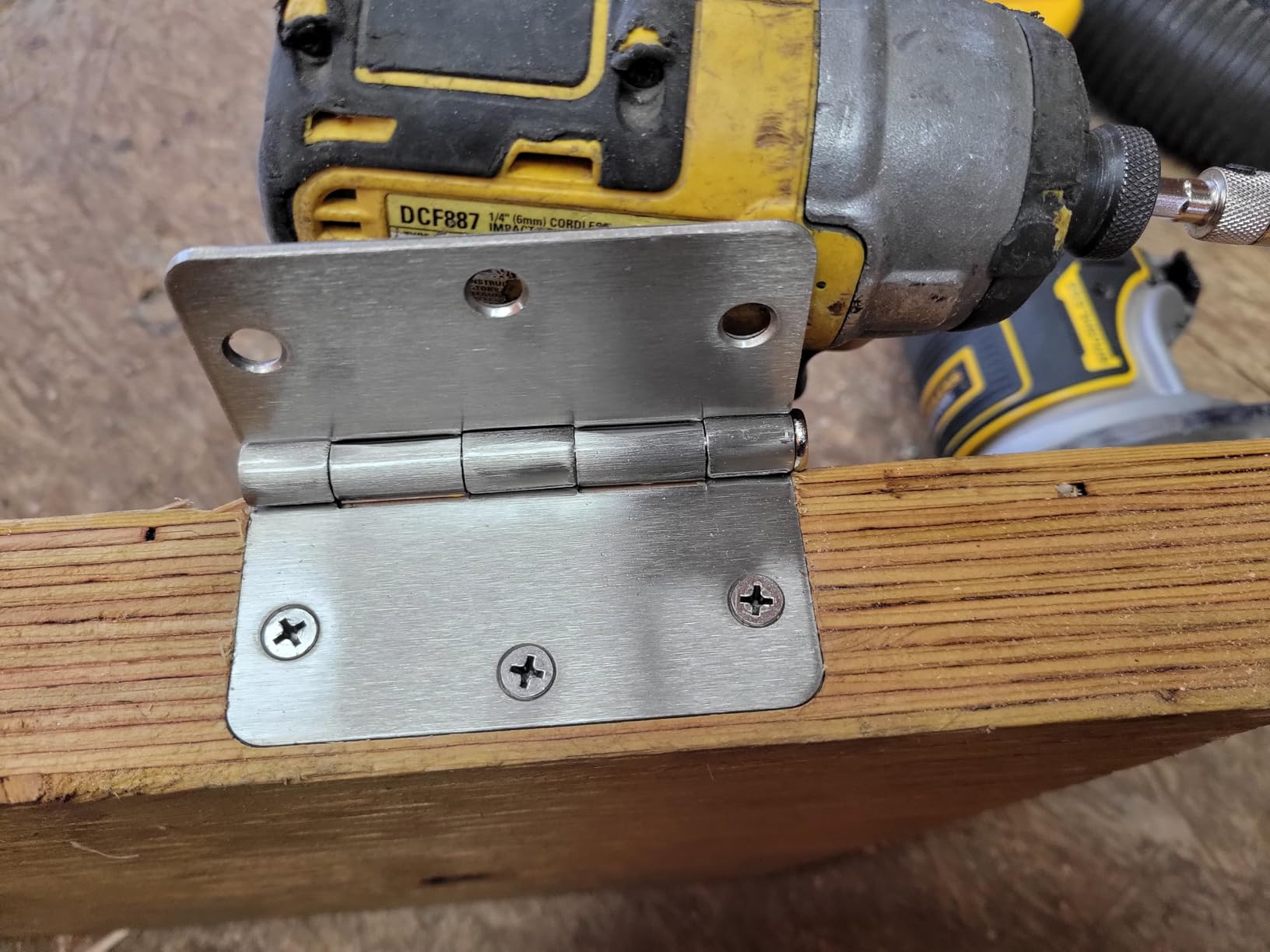 Door Hinge Jig and Door Lock Installation Kit, Router Templates customer photo 1