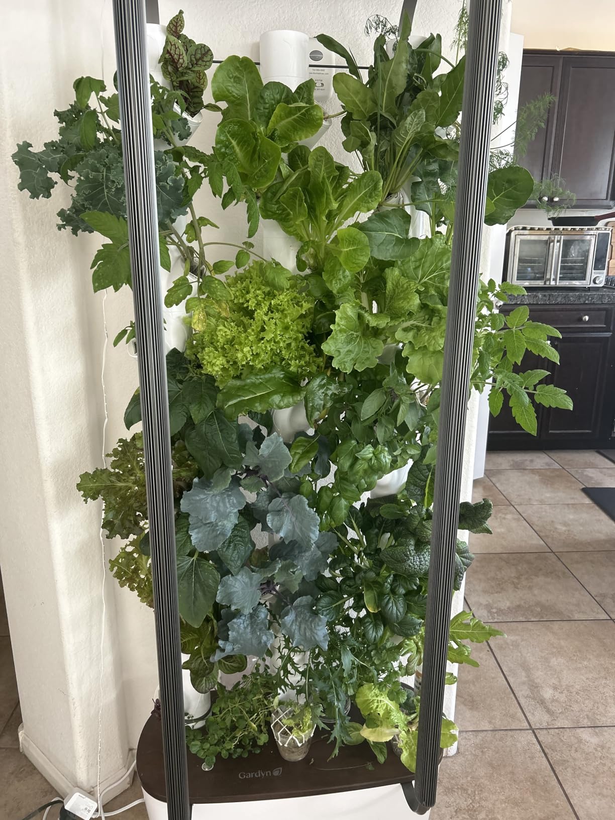 Gardyn Home 4 Vertical Hydroponics Growing System Kit - 30 Plants customer photo 1