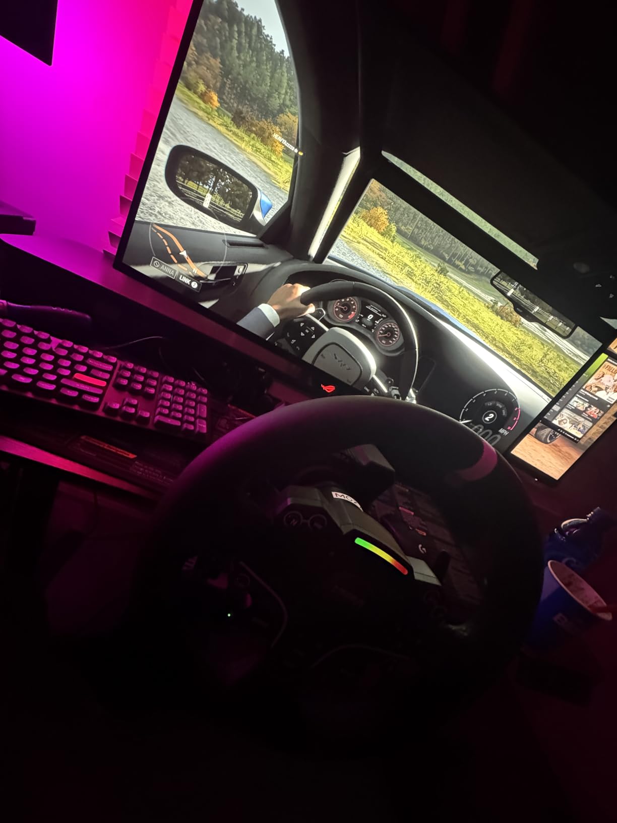 ASUS ROG XG27AQDMGR 27 Inch 1440p 240Hz Glossy OLED HDR Gaming Monitor | 0.03ms, OLED Care Pro, TrueBlack Glossy, Neo Proximity Sensor, ELMB Sync, DisplayHDR 400, DCI-P3 99%, for PS5 and Xbox customer photo 1