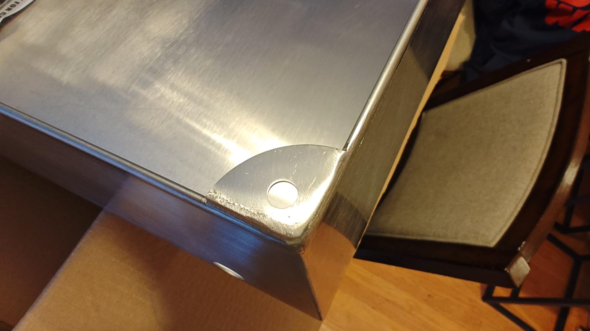 Reallnaive 36x24x6 Inch Maple Syrup Evaporator Pan 22.5 GAL with 10” Cone Filter Holder Stand Cone Filter Paper Mechanical Thermometer Stainless Steel Maple Syrup Pan Boiling for Home Outdoor(1-tier) customer photo 2