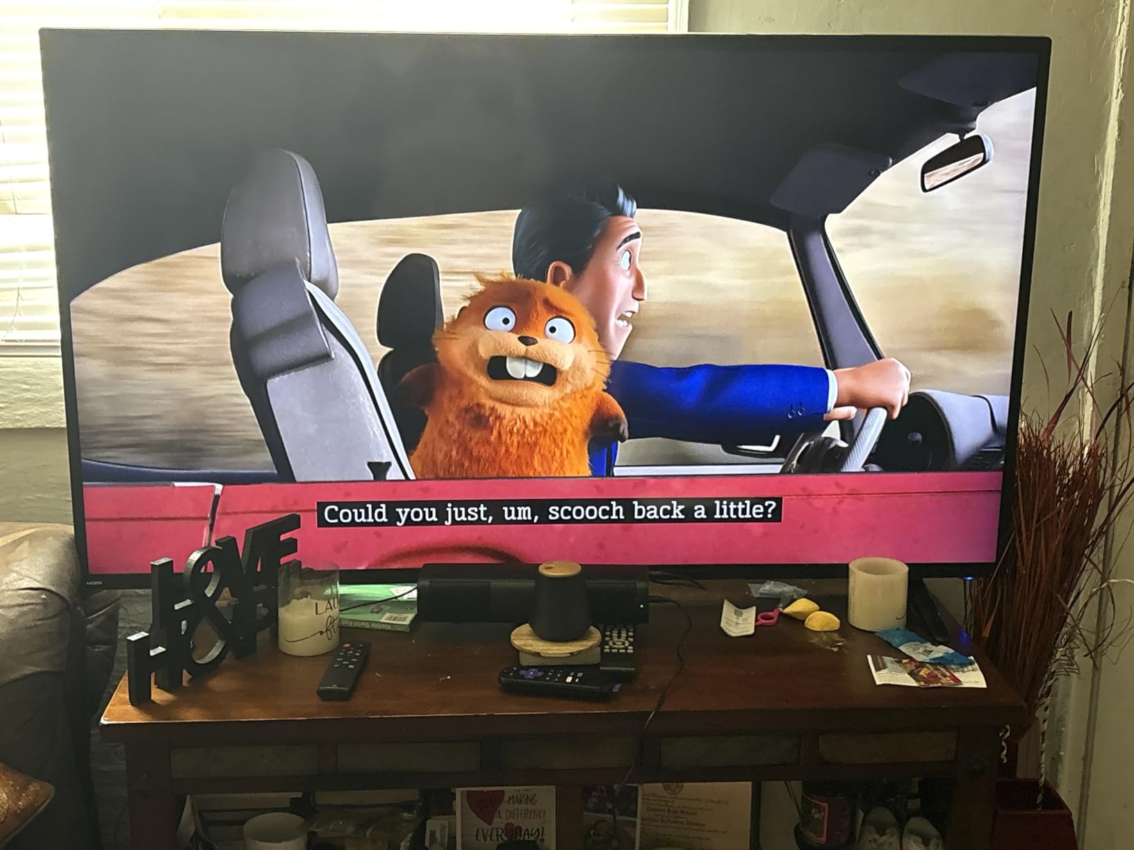 Saiyin 11.7-inch Sound Bar, Small Size & Big Power, Center-Channel Speakers | Bluetooth 5.3/Optical/Auxiliary Inputs, 48W Peak Power, Powered by AC Adapter, Compact Sound Bar for Smart TV, PC, Gaming customer photo 2