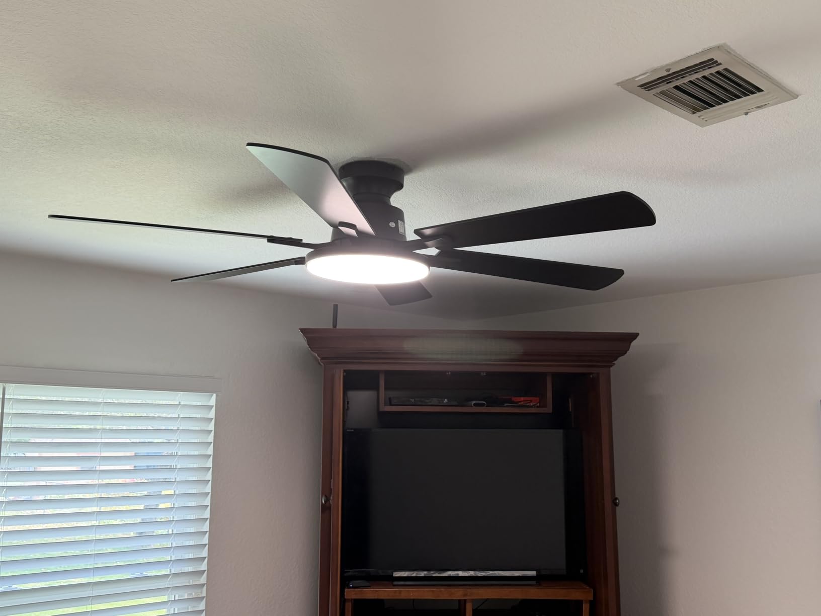 52'' Ceiling Fans with Lights and Remote Control for Living Room customer photo 1