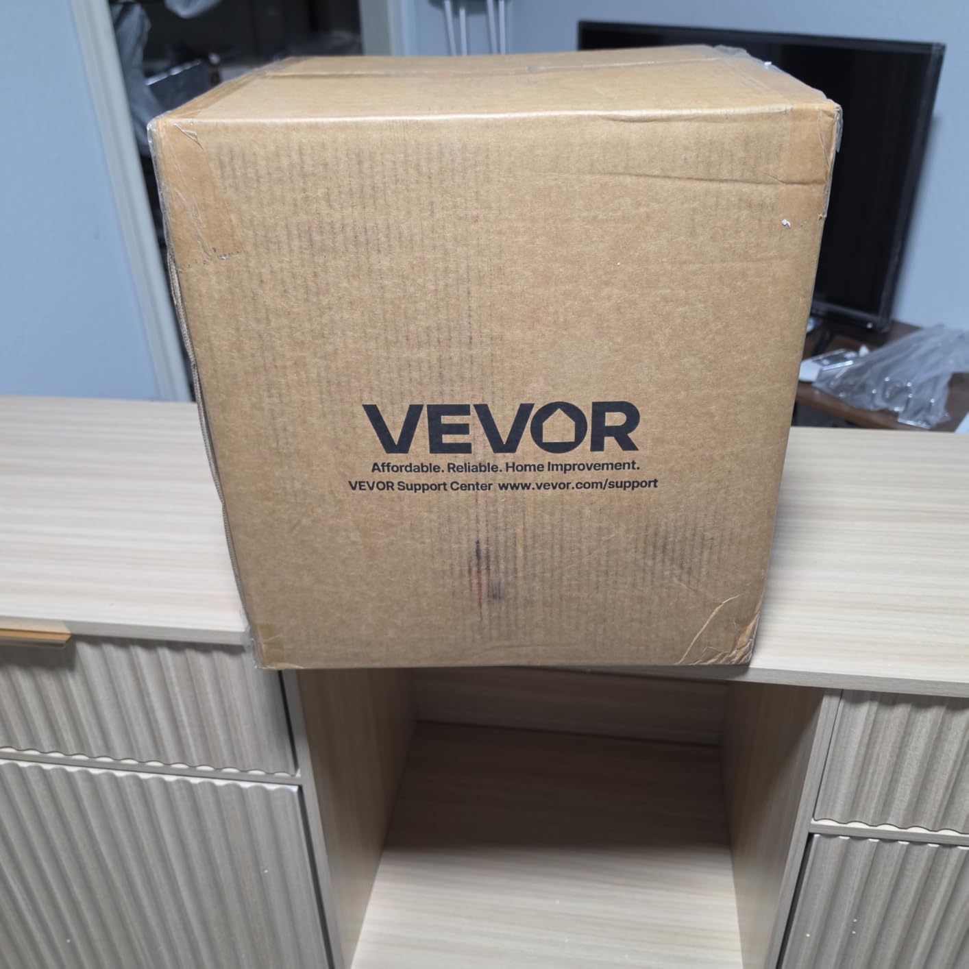 VEVOR Stand Airless Paint Sprayer, 650W, 3000PSI High Pressure Airless Sprayer with Cart, Cleaning Brush, Hose, Extension Rod, Nozzles, Electric Spray Paint Machine for House Exterior and Interior customer photo 2