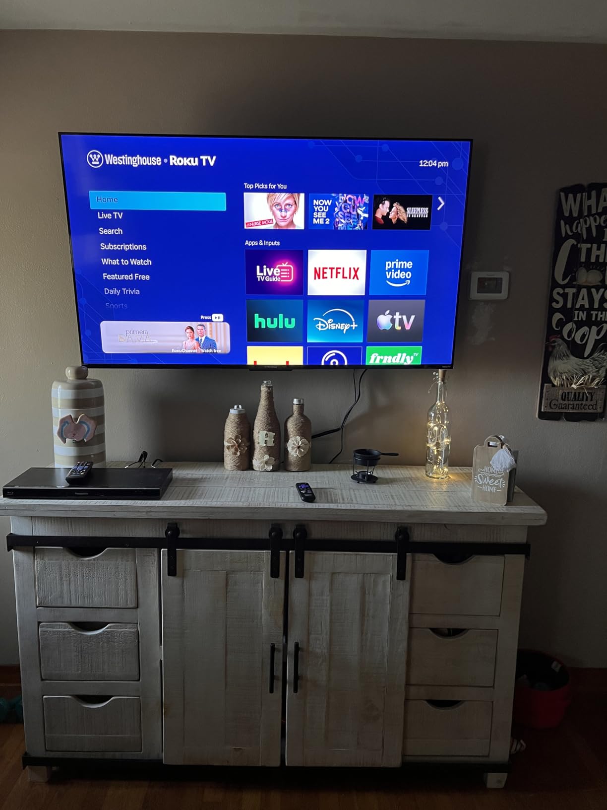 Westinghouse 55 Inch Mini LED 4K UHD Roku TV, Dolby Vision HDR, QLED Quantum Color, Local Dimming, MEMC Motion, Apple HomeKit & AirPlay 2 (2026 Model) customer photo 2