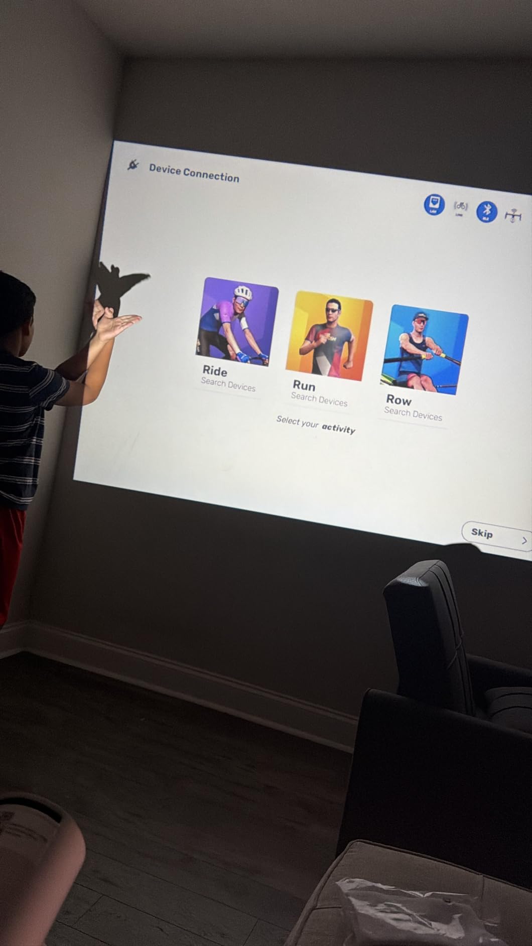 Mini Projector, Portable Projector with Wifi and Bluetooth, Built in Apps | Support 4K 1080P, 180° Rotation, Auto Keystone, Movie Projector Compatible With HDMI/USB/TV Stick/Smartphone/Laptop customer photo 2