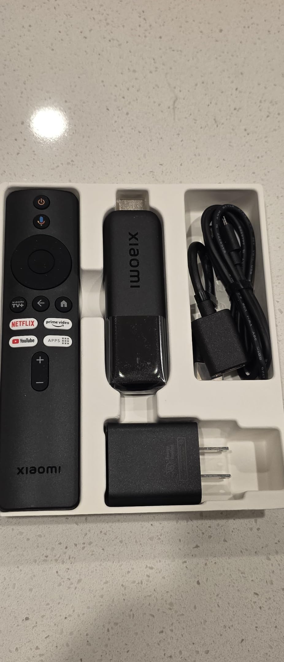 Xiaomi TV Stick 4K (2nd Gen) Streaming Media Player Device Google TV Cast Dolby Vision HDR10+ Atmos Dual Band Wi-Fi 6 with 360° Bluetooth Voice Remote Control customer photo 1