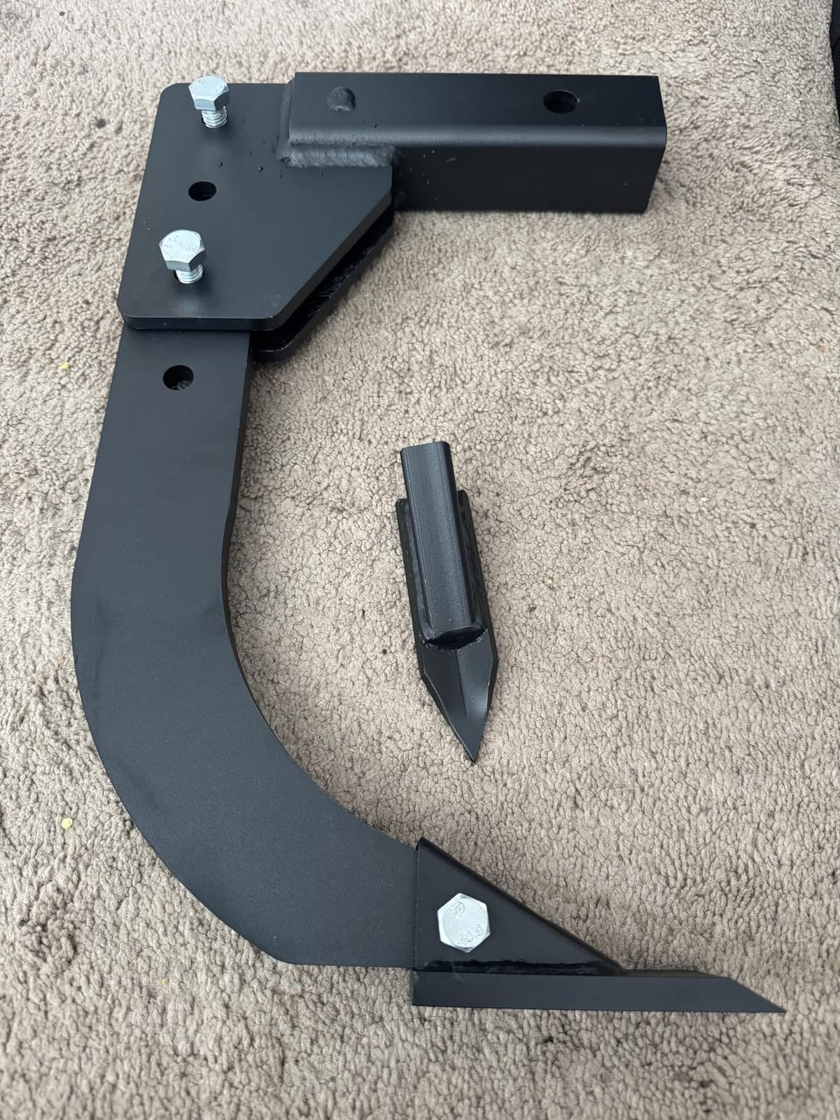 BDI Wear Part Hitch Mounted Trencher Fits 3 Point Hitch, Heavy Duty Subsoiler, Thicken Trench Digger with 2pcs Replaceable Teeth, Hitch Mounted Ripper for Tractor Lawn Mower ATV UTV customer photo 2