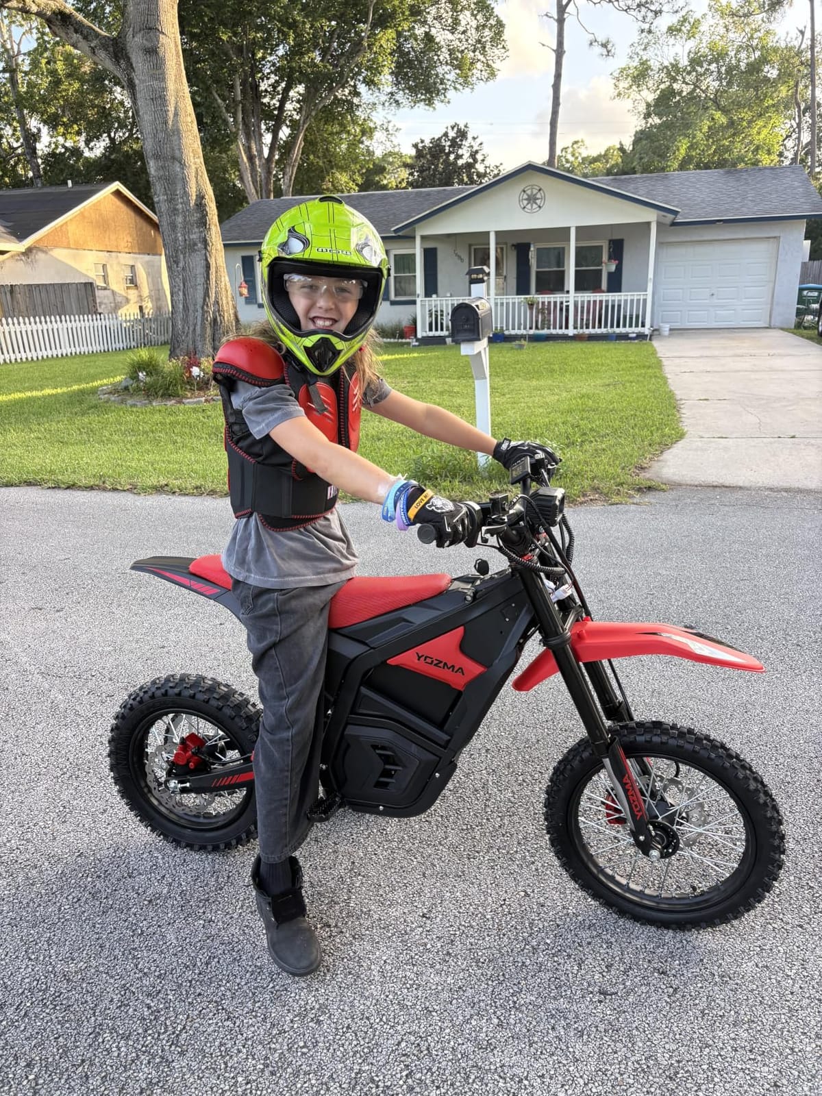 Yozma IN10 Electric Dirt Bike, 40MPH 2600W Off Road Electric Motorcycle customer photo 2