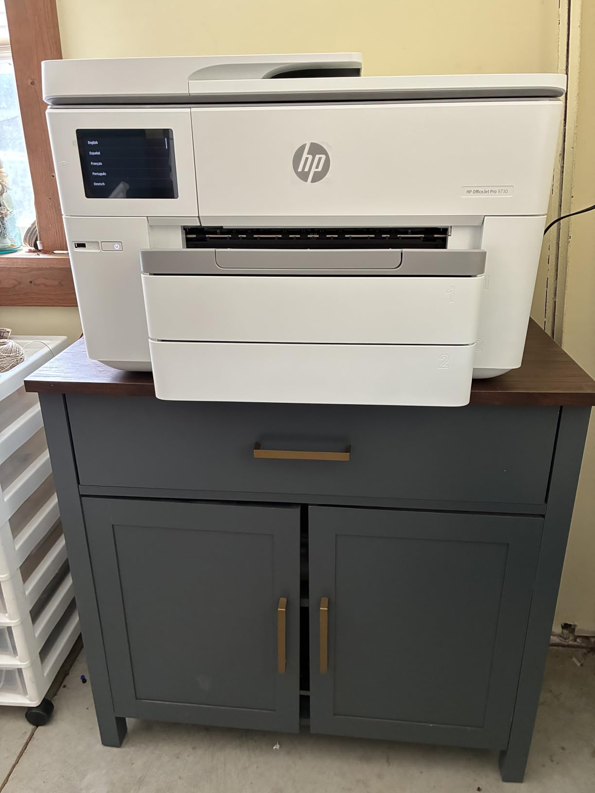HP OfficeJet Pro 9730 Wide-Format Wireless All-in-One Color Inkjet Printer, Print, scan, Copy, fax, up to 11x17 ADF, Duplex Print/scan, Best-for-Office, 3 Month Trial of Instant Ink Included(C2WH0A) customer photo 1