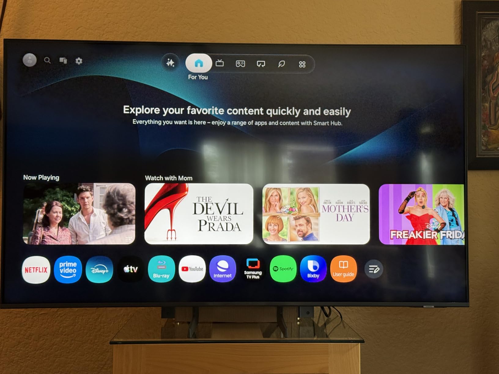 43-Inch Class QN70H Series, Neo QLED Mini LED, 4K, Smart TV, 2026 | Samsung Vision AI, Quantum Mini LED, 100% Color Volume with Quantum Dot, NQ4 AI Processor, 4K Upscaling, Alexa Built-in customer photo 2