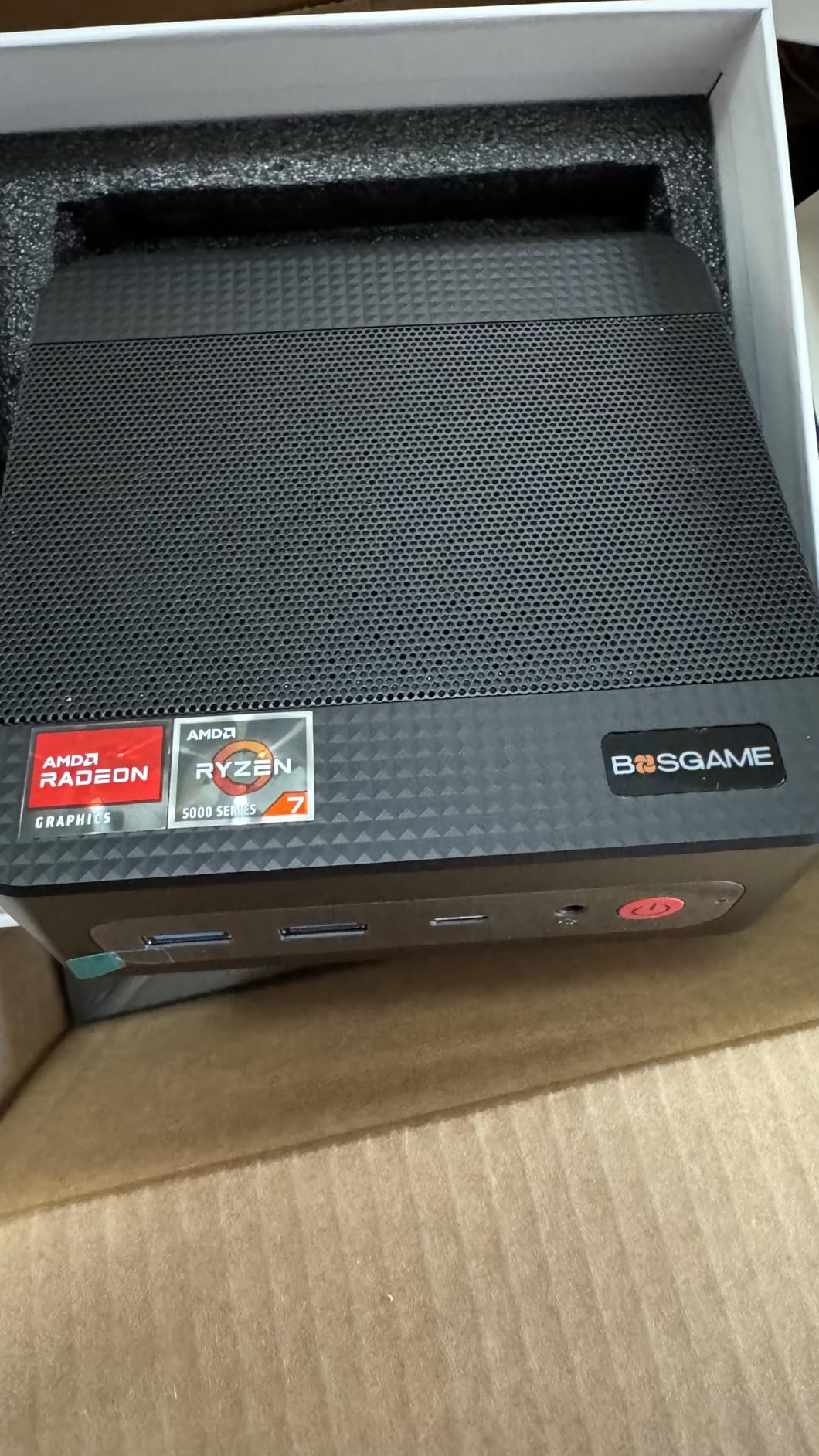 BOSGAME E5 11 Pro Mini PC, AMD Ryzen 5300U 4C/ 8T, Business Home Office PC customer photo 1