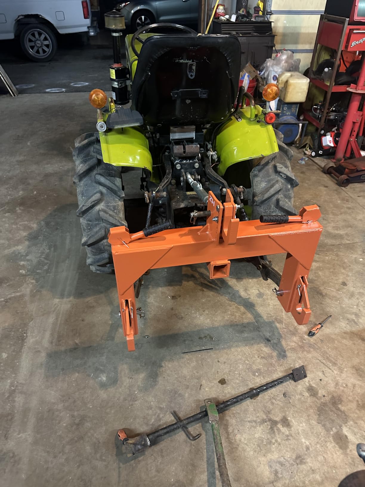 YITAMOTOR 3 Point Quick Hitch with Upgrade Versatile Adapter & 2