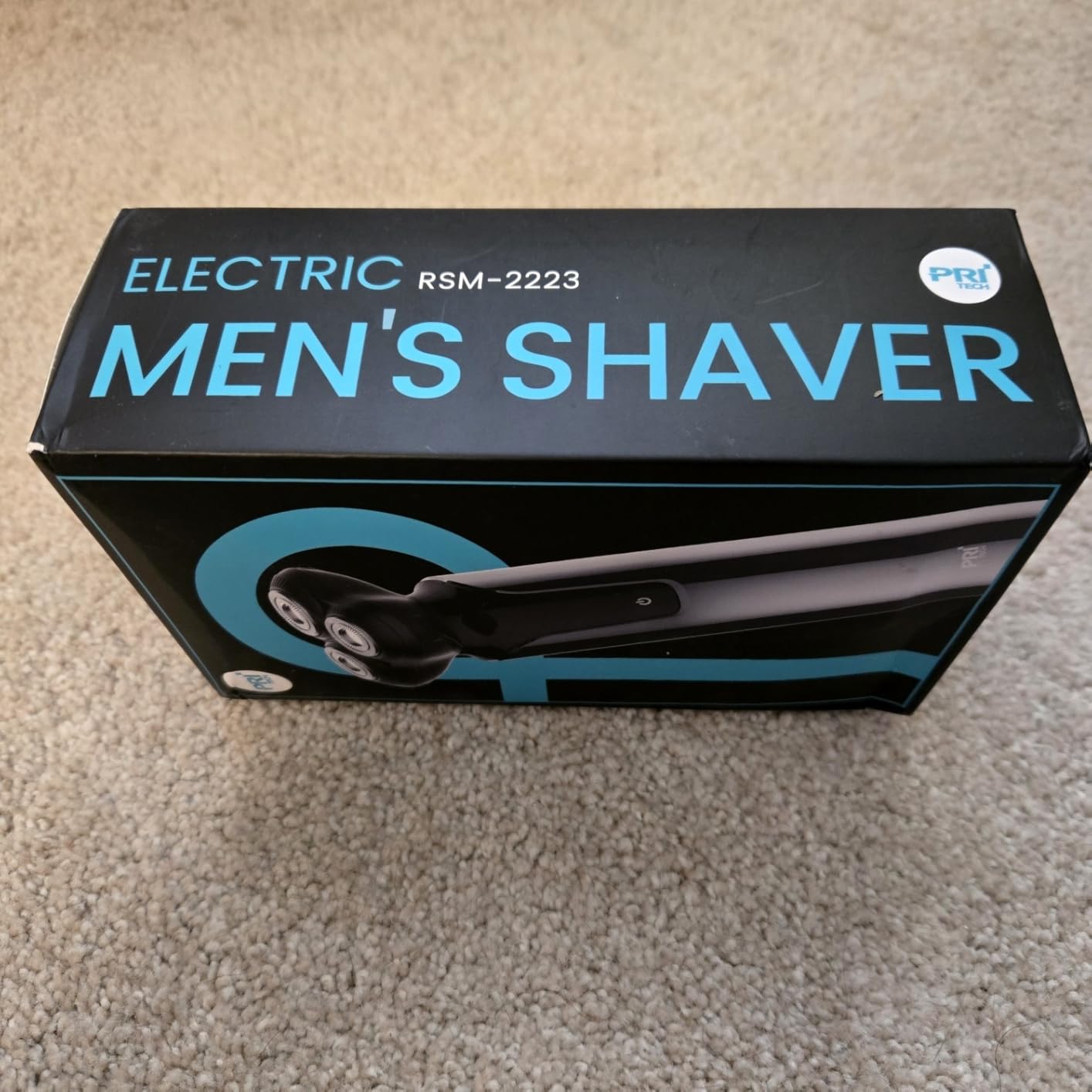 PRITECH Electric Razor for Men Rotary Electric Shavers for Men Cordless | Portable, Wet & Dry Use, LED Display, IPX6 Waterproof, Lightweight, USB Fast Charging, Gift for Men customer photo 1