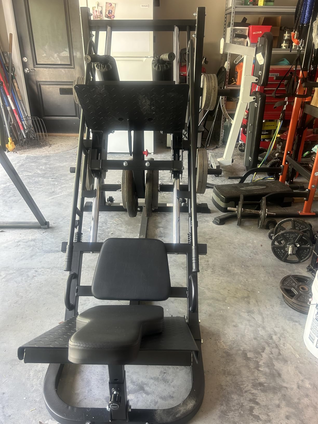 Dripex Leg Press Hack Squat Machine Combo for Home Gym, Upgraded Leg Press customer photo 1
