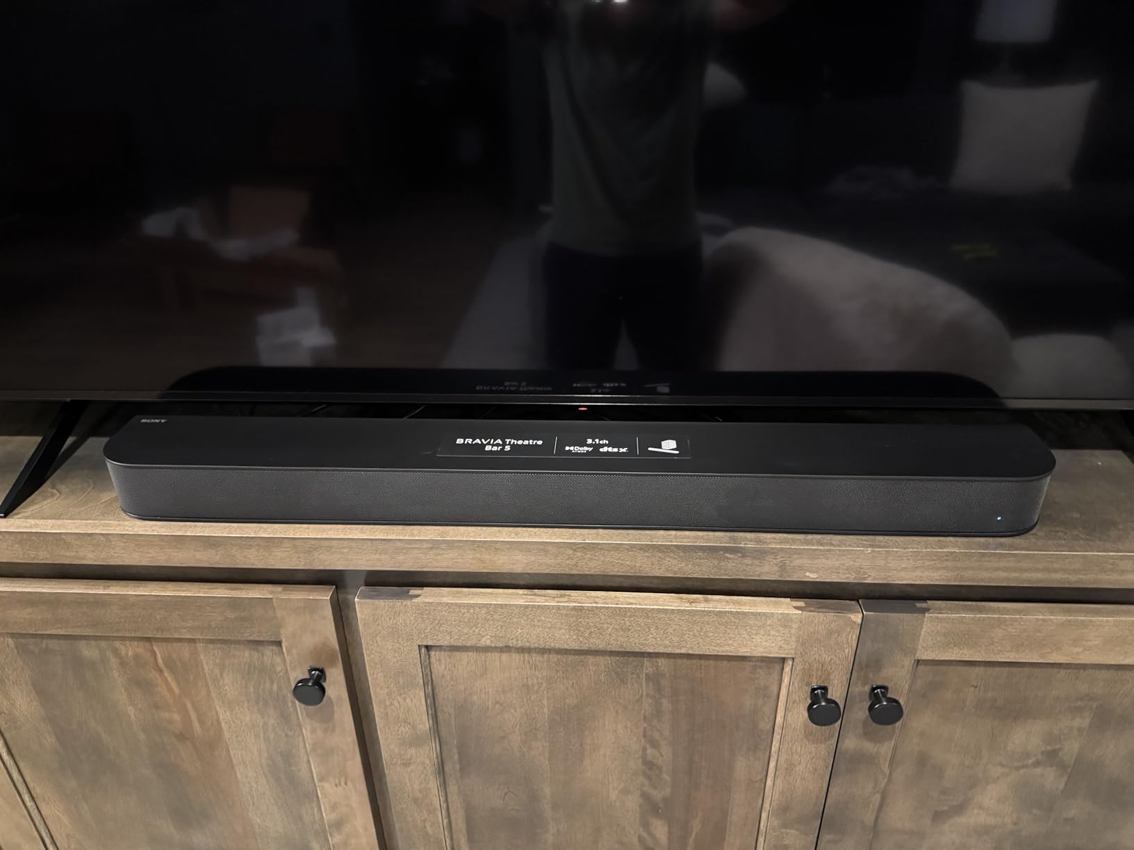 Sony BRAVIA Theater Bar 5, 3.1ch Home Theater Soundbar & Wireless Sub | Dolby Atmos & DTS:X Surround Sound, Bluetooth, Center Channel for Clear Dialogue, Vertical Surround Engine, HT-B500 customer photo 2