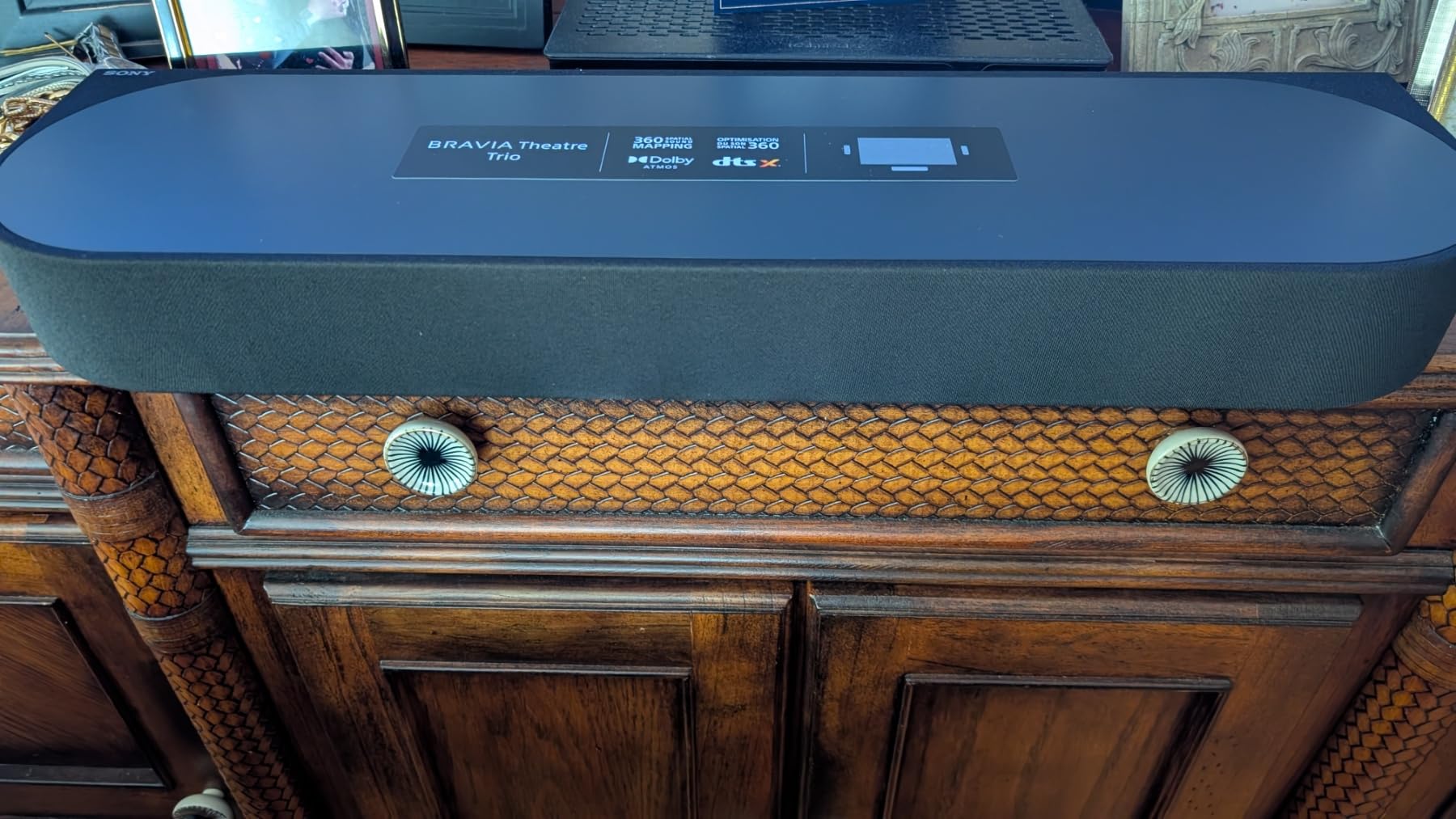 BRAVIA Theater Trio 3-Unit Home Theater Audio System Soundbar HT-A8 | Dolby Atmos & DTS:X Surround Sound, 2 Wireless Front Speakers, Center Channel for Clear Dialogue, 360 Spatial Sound Mapping customer photo 1