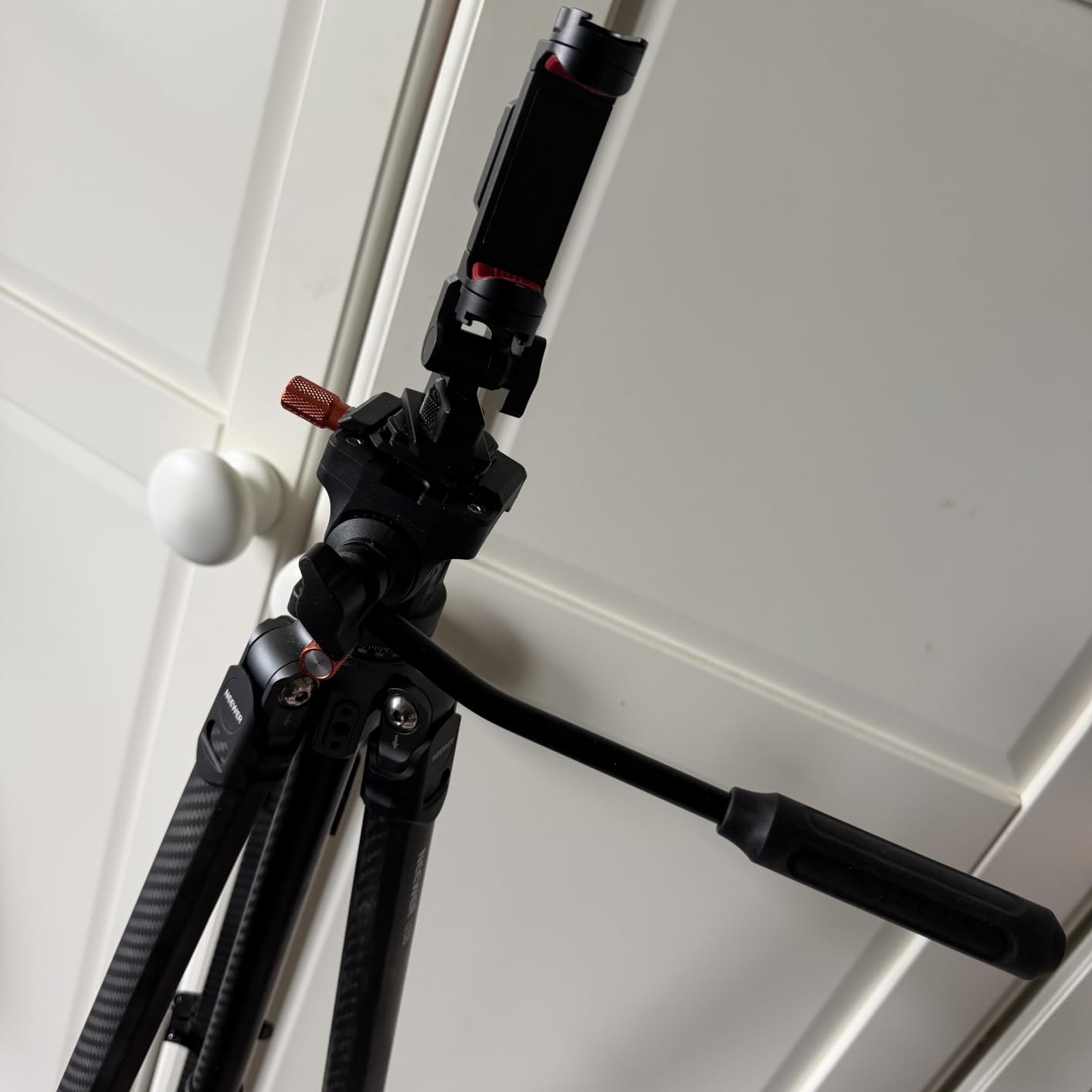 K&F CONCEPT Plastic Fluid Head Silky Smooth for 360°Pan and Tilt | Lightweight, Compatible Arca Swiss Max Load 7.6 lbs for Travel, Outdoor Shooting, Vlog. FH-04 customer photo 1