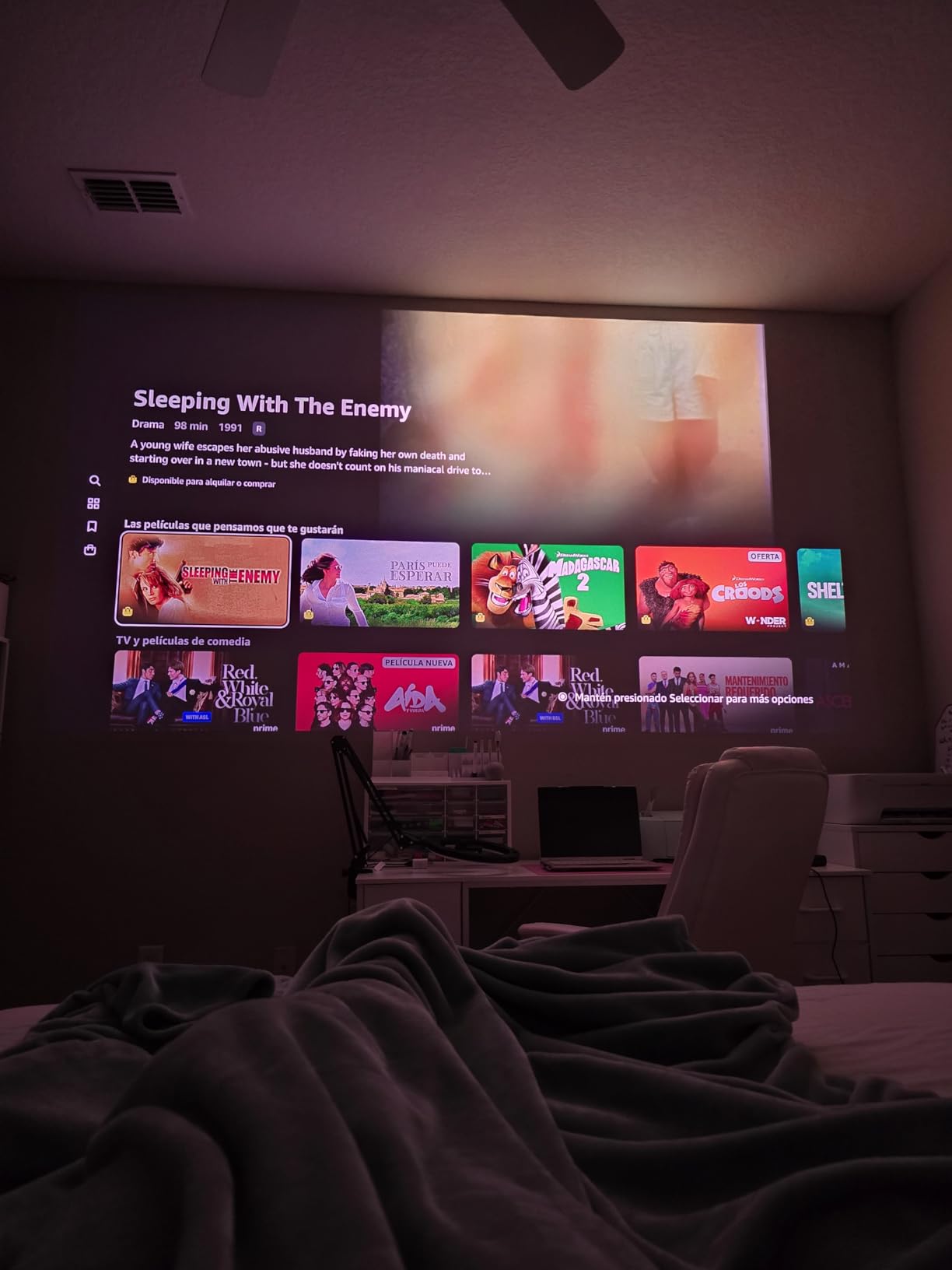 JMGO N1S 4K Upgrade Triple Laser Projector, 1700 ISO Lumens, Google TV | Gimbal Auto Focus, Google TV & Netflix, 110% BT.2020, HDR10, Wi-Fi 6, Dolby Audio, 3D Support, 200