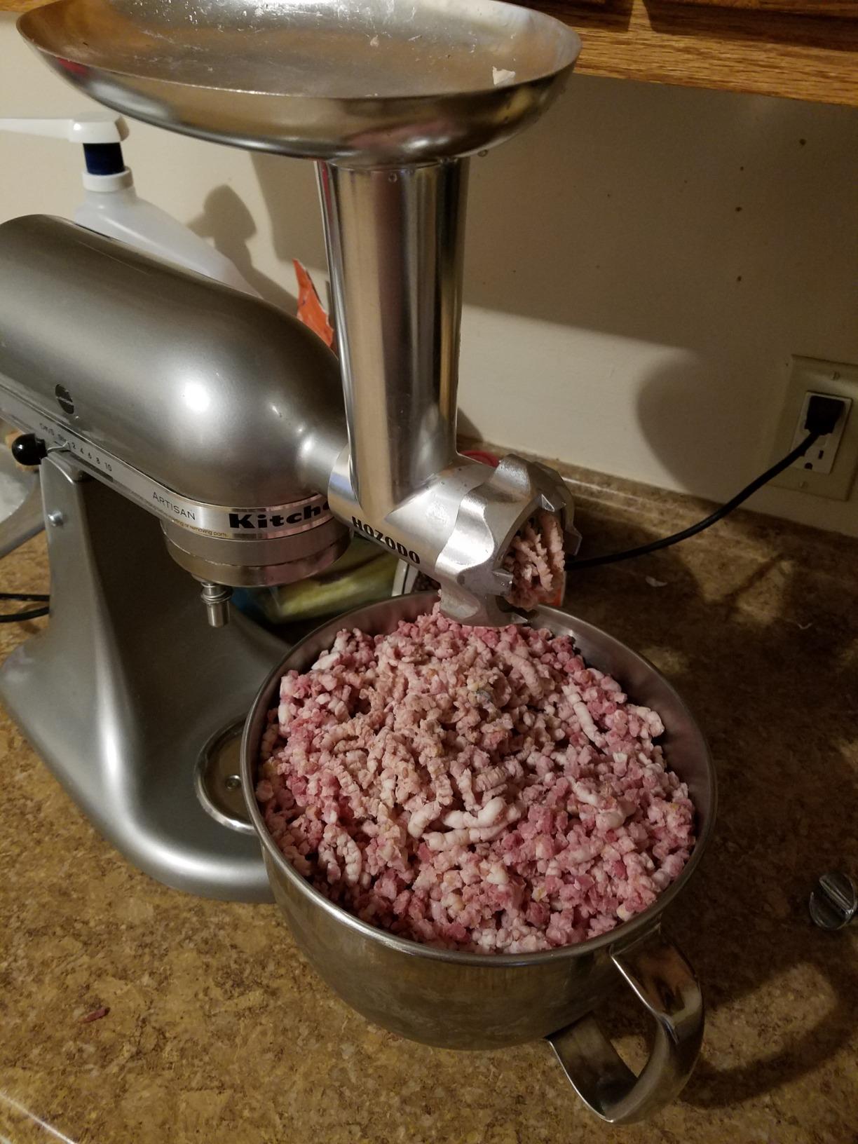 HOZODO Grain Mill Attachment for KitchenAid Stand Mixer, All Metal customer photo 2