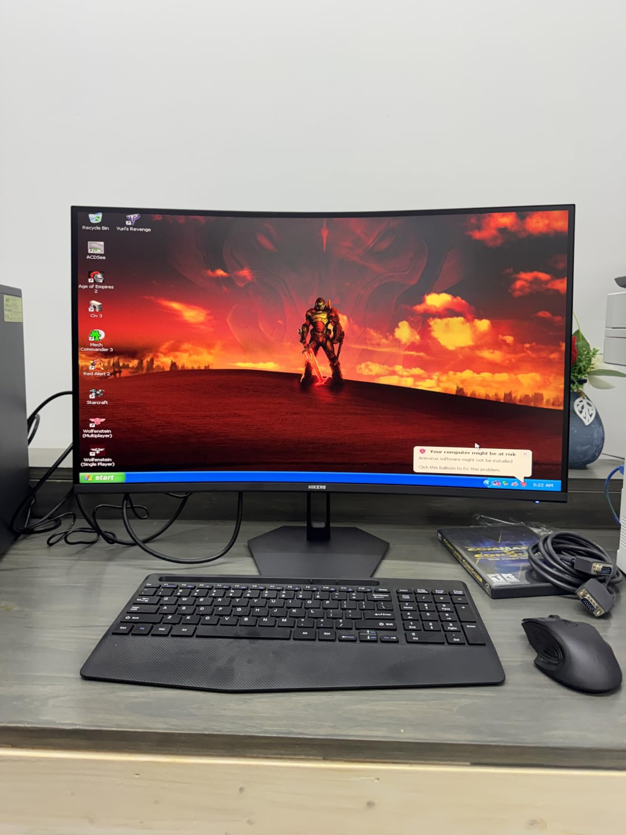 Hikers 34 Inch Curved Gaming Monitor UWQHD 200Hz HDMI 2.1x2 & DP 1.4x1 | Ultrawide 3440x1440 Monitor, 21:9 PIP/PBP Fast VA MPRT 1ms 131% sRGB AI Crosshair (G34H1Q, Includes One HDMI 2.1 Cable) customer photo 2