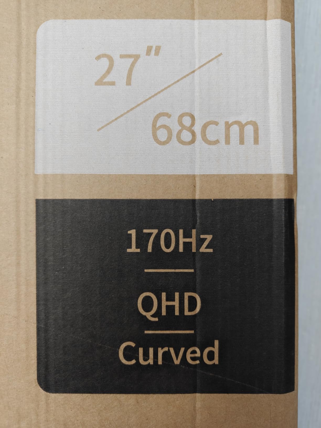 Hikers 27 Inch Curved Monitor 170Hz 144Hz, 2K 1440P Computer Gaming Monitor | HDMI 2.1x2 DP 1.4x1, AI CrossHair Fast VA 4000:1 Contrast, for FPS Games and Work (G27H1Q, Includes One HDMI 2.1 Cable) customer photo 1