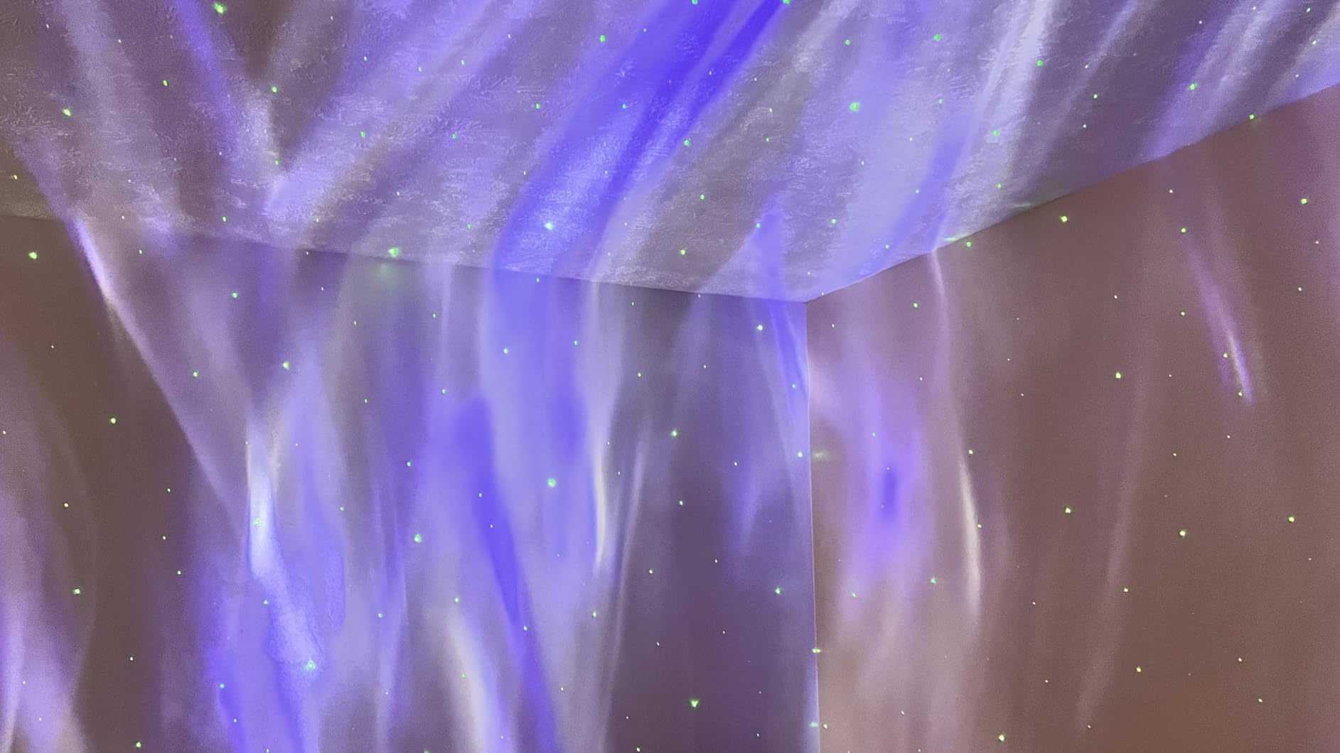 Galaxy Projector Sound Machine Aurora Night Light Projector with 30 Sounds, 16 Colors Star Northern Lights Projector Bluetooth Speaker, Remote Timer Teen Gift Led Lights Mood Sensory Light for Autism customer photo 1