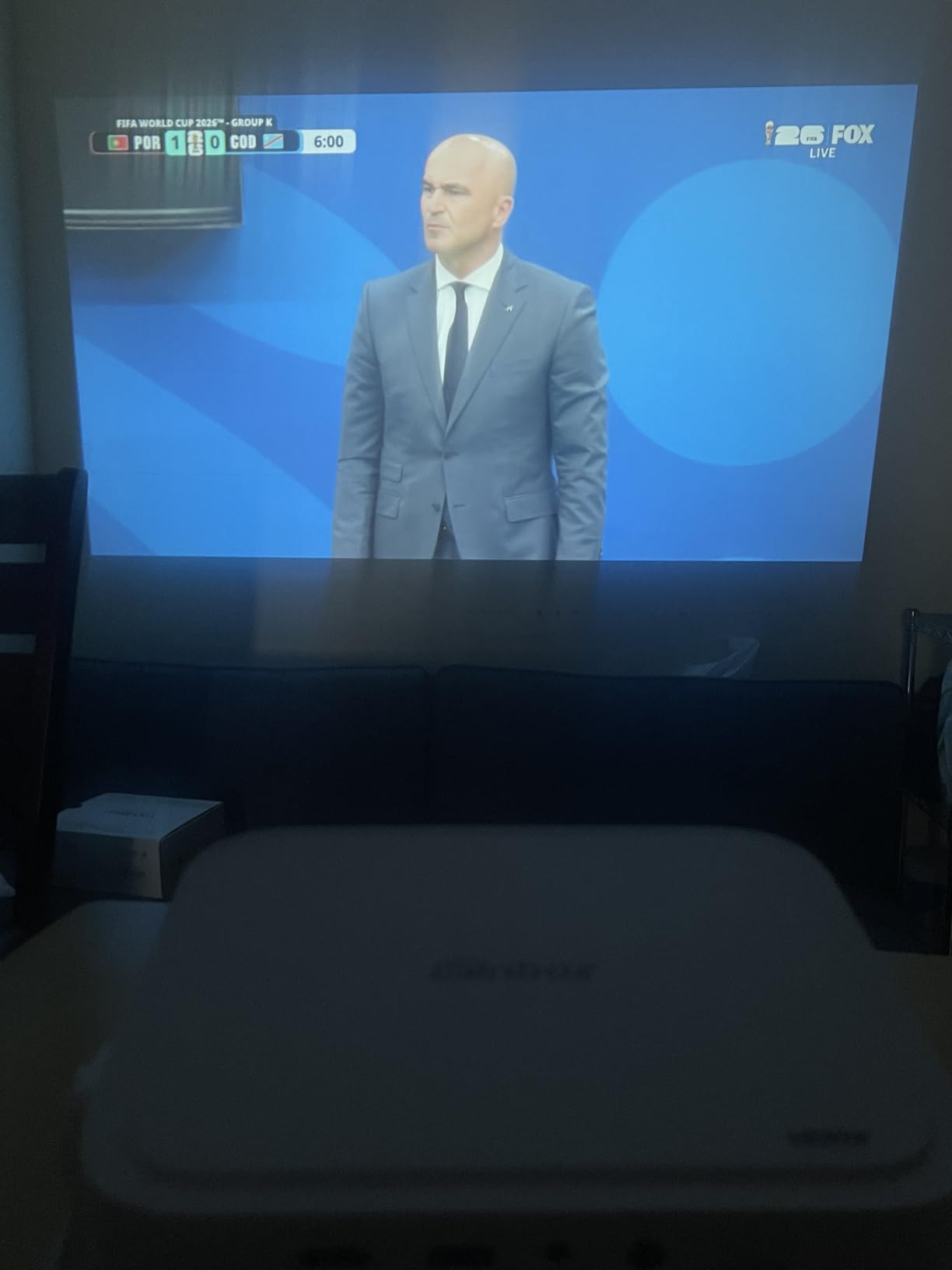 4K Outdoor Projector with WiFi and Bluetooth, Auto Focus & Keystone/Dolby Audio, Built-in Apps Compatible with Netflix/YouTube/PrimeVideo, Smart Proyector for Home Theater with HDR10+ customer photo 2