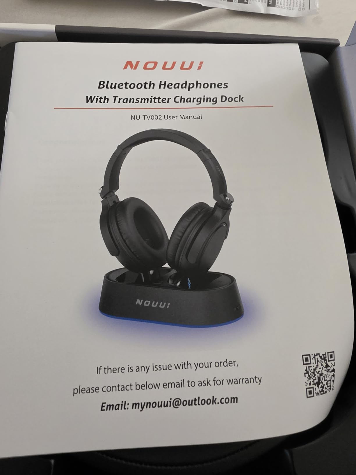 Wireless Headphones for TV Watching, TV Headphones Wireless for Seniors with Transmitter Charging Base, 65H No Audio Delay Bluetooth Headphones for TV, HiFi Stereo Sound, Gifts for Parents/Elderly customer photo 2