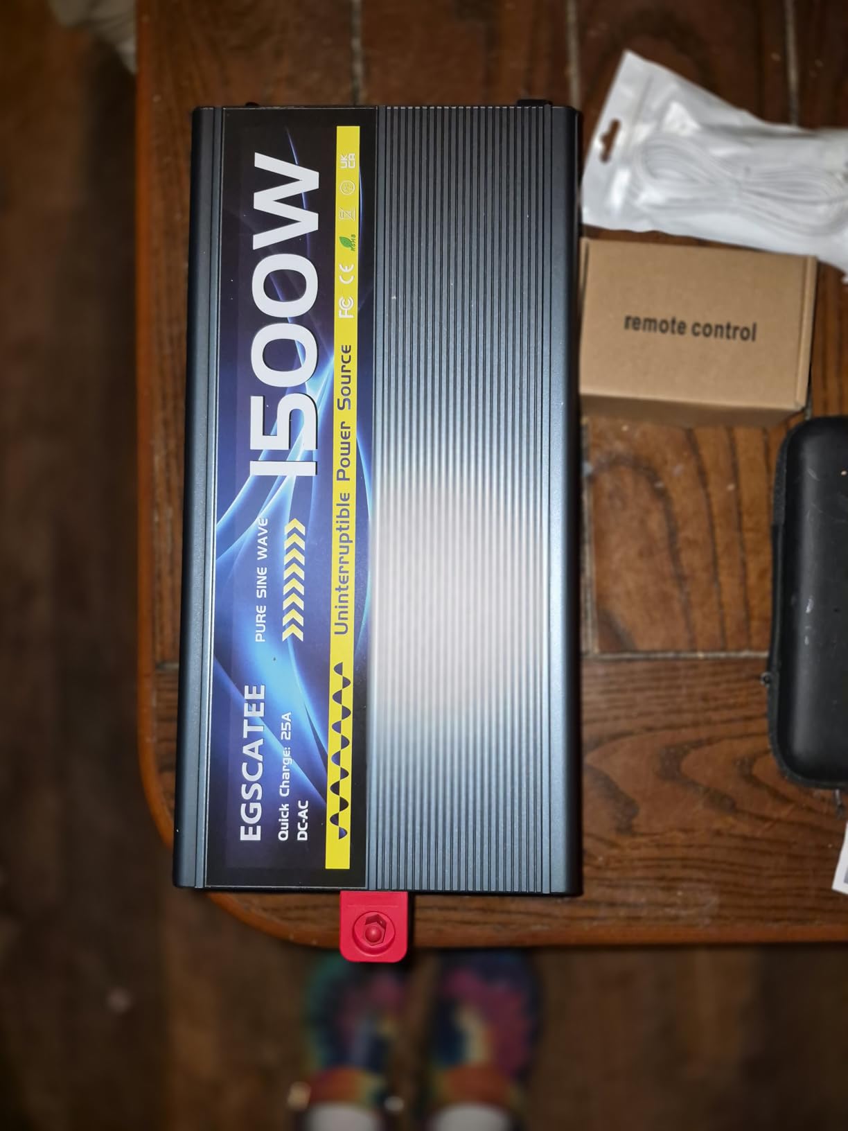 1500W Sump Pump Battery Backup System for Basement Power Outages customer photo 2
