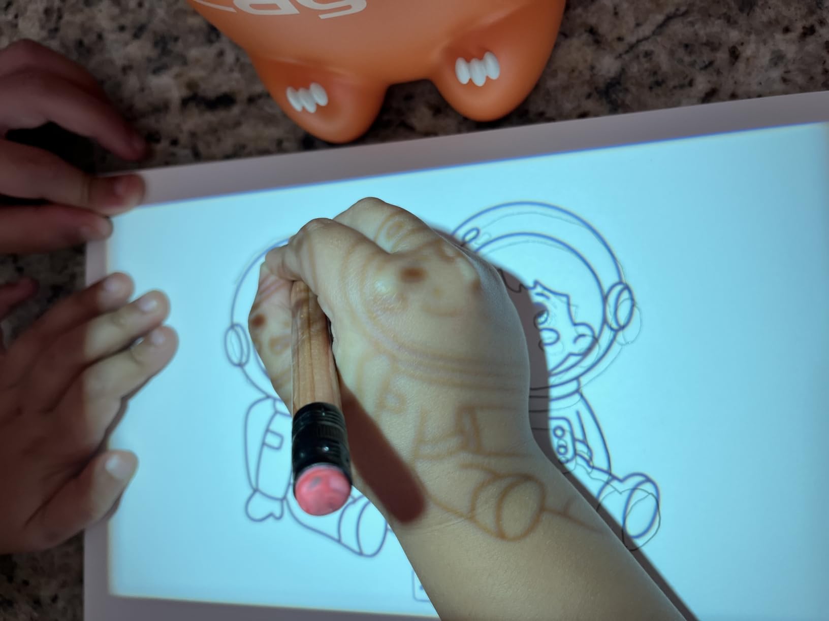 Caydo T3 Joy AI Drawing Projector, Christmas Gift for Kids Ages 4+ | 120 Step-by-Step Drawing Activity, AI Creative Studio, SGS Certified Eye Protection, Screen-Free Art & Craft Activity customer photo 2