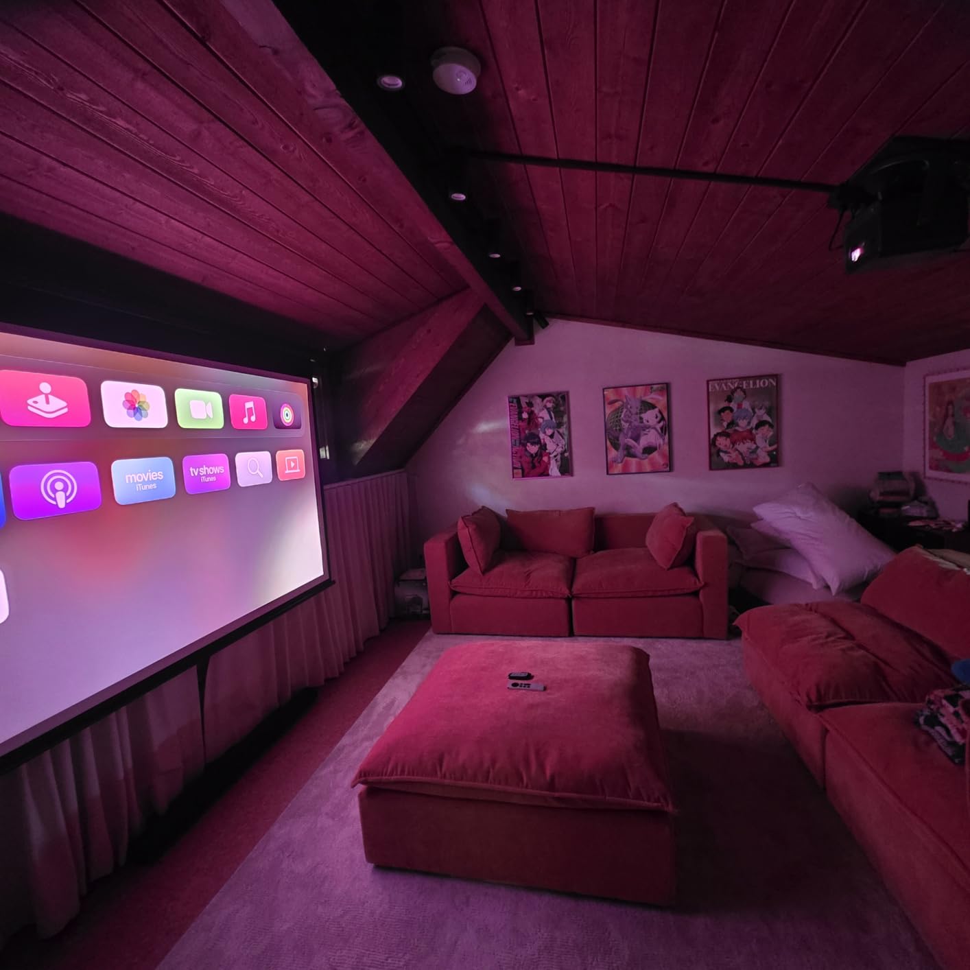 Hisense C3 Triple Color RGB Smart Laser Projector, 2500 ANSI Lumens, 65