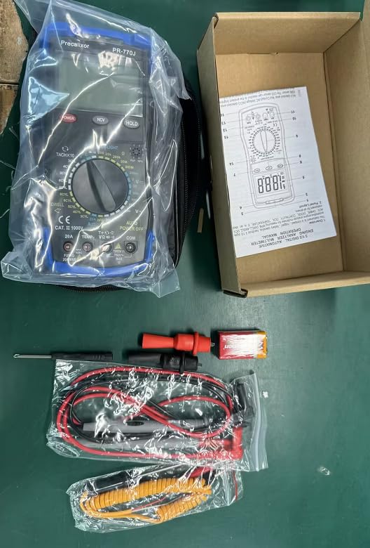 Automotive Multimeter Engine Analyzer 770J RPM Dwell AC/DC Voltage Current customer photo 1