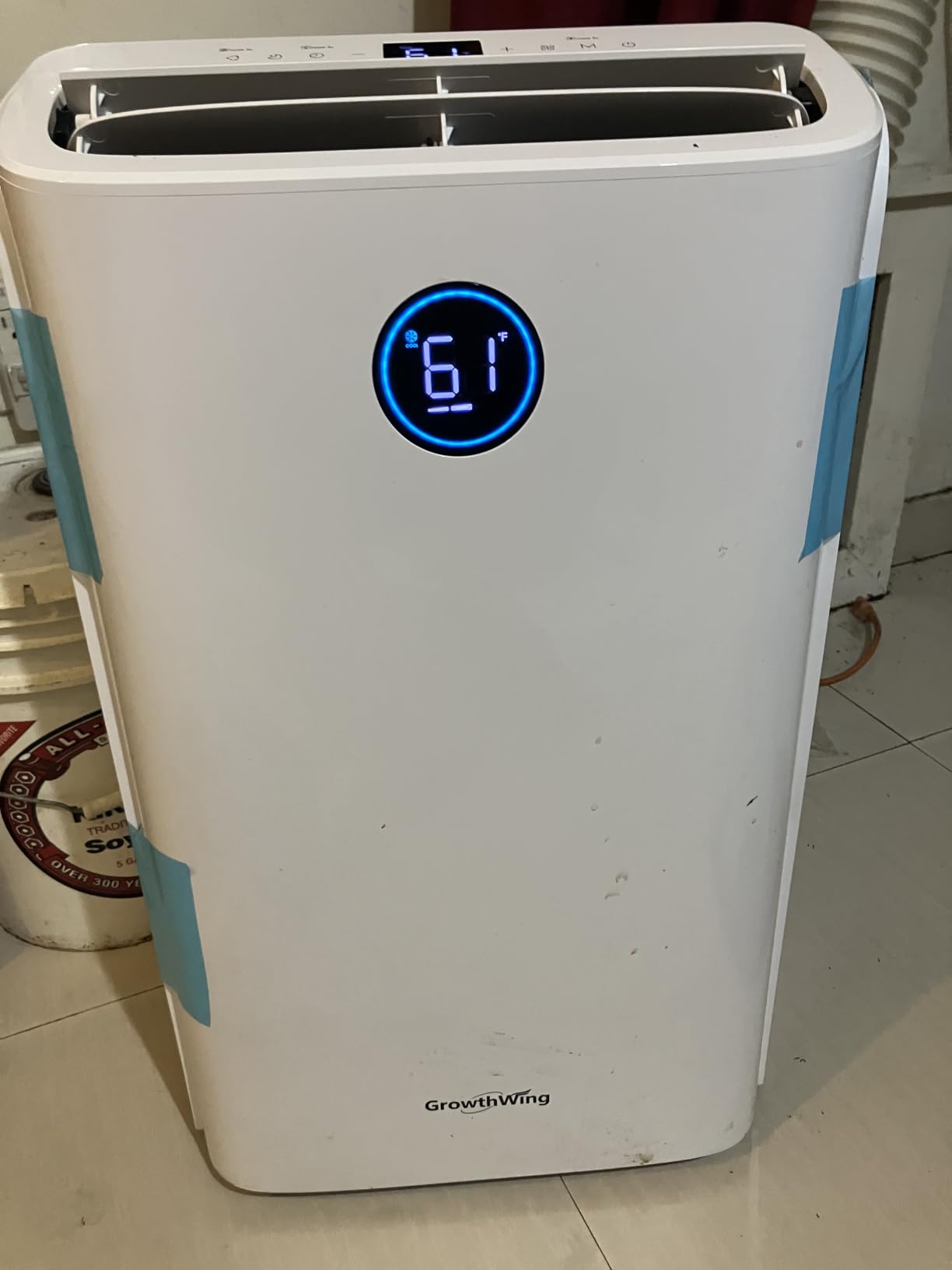 14,000 BTU Smart WiFi Portable Air Conditioner, Cools up to 700 Sq.Ft, Auto-Evaporation, 3-in-1 Modes, Voice & Remote Control, Quiet Operation, White customer photo 1