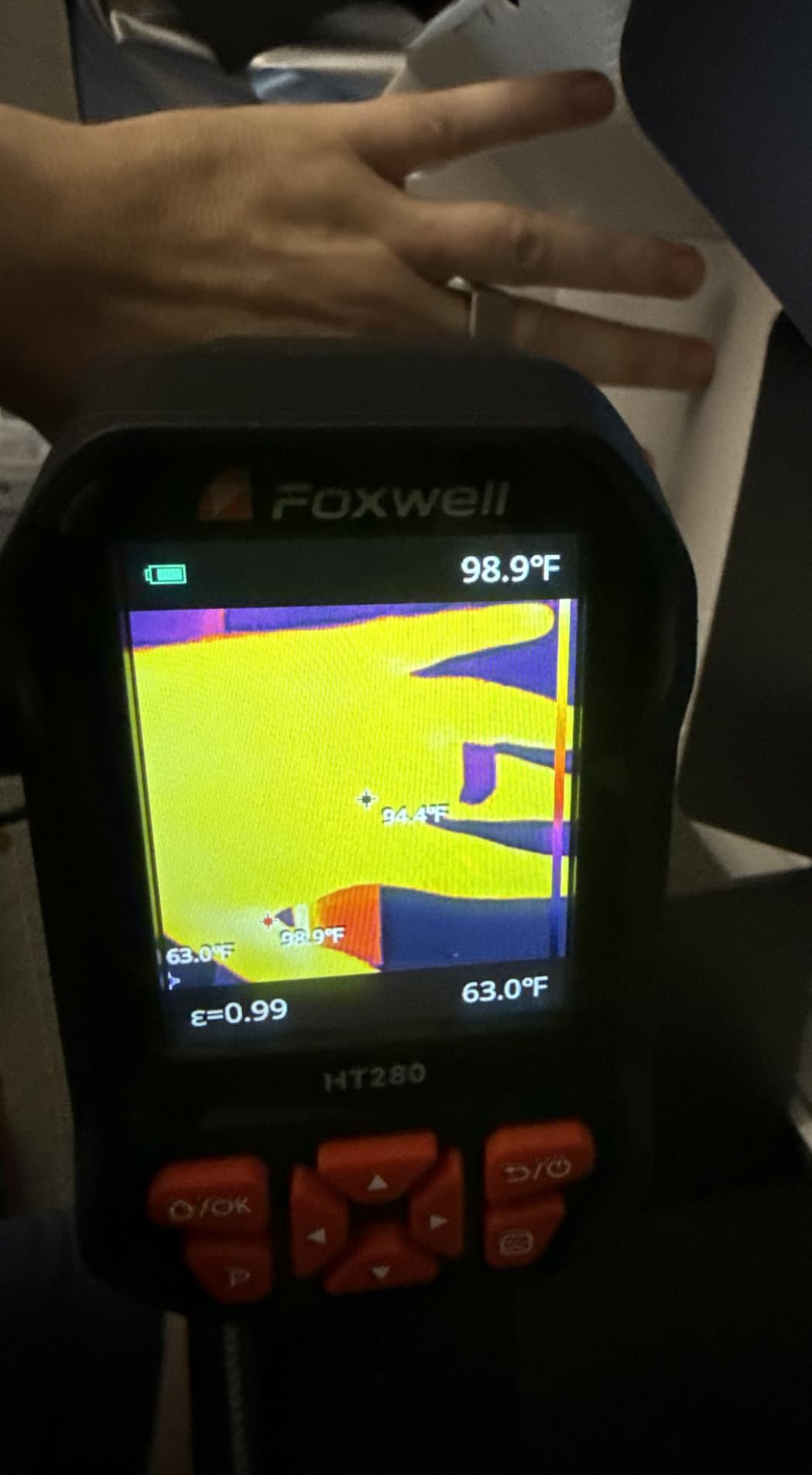 FOXWELL HT280 Thermal Imaging Camera, 320 X 240 2.8