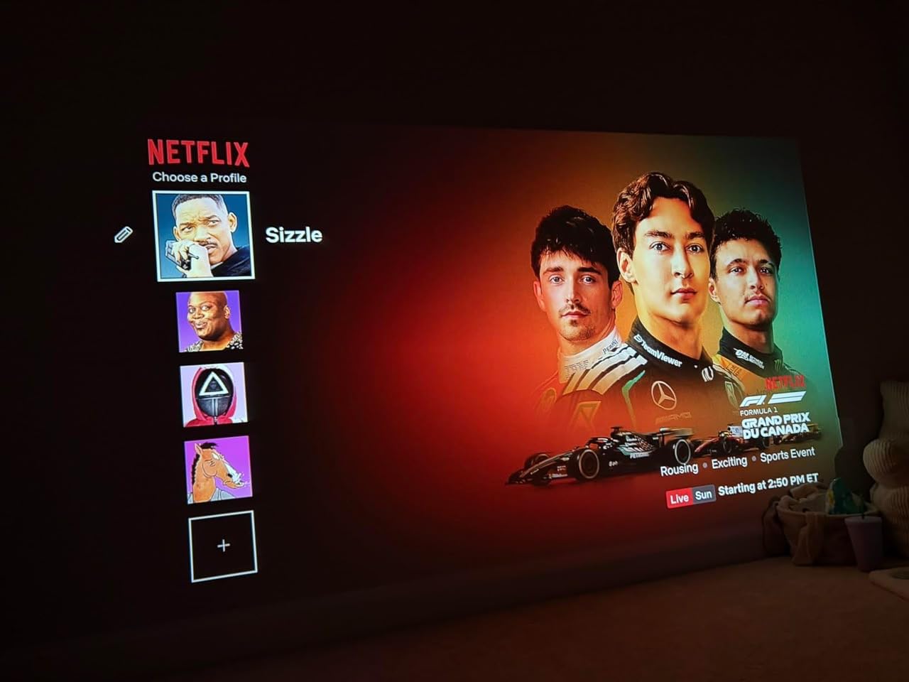 Daylight 4K Projector True 2300ANSI High Bright Home Theater Karaoke 2 Mics | Auto/Electric Focus, Ceiling Indoor Daytime Gaming Outdoor Movie, WiFi6, Two-way Bluetooth, Built-in Apps, 2 HDMI, Ethernet customer photo 2