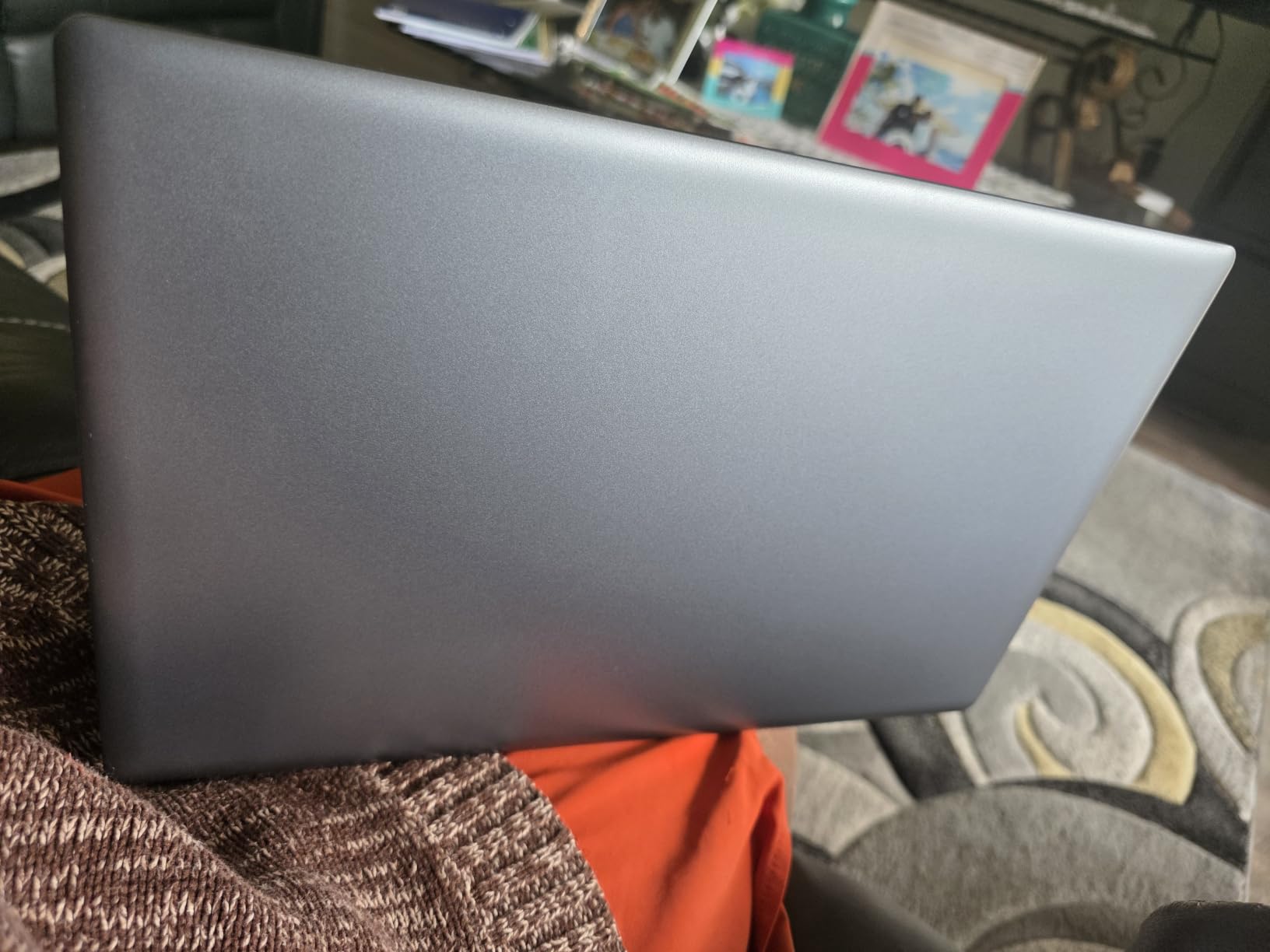 15.6'' AI Laptop with Office 365 12GB RAM 256GB SSD Win 11 Laptops | 7000mAh Battery, IPS FHD, 180deg Viewing, Quad-Core Processor, Type-C, WiFi5, Portable Thin Business Student Laptops, Light Gray customer photo 1