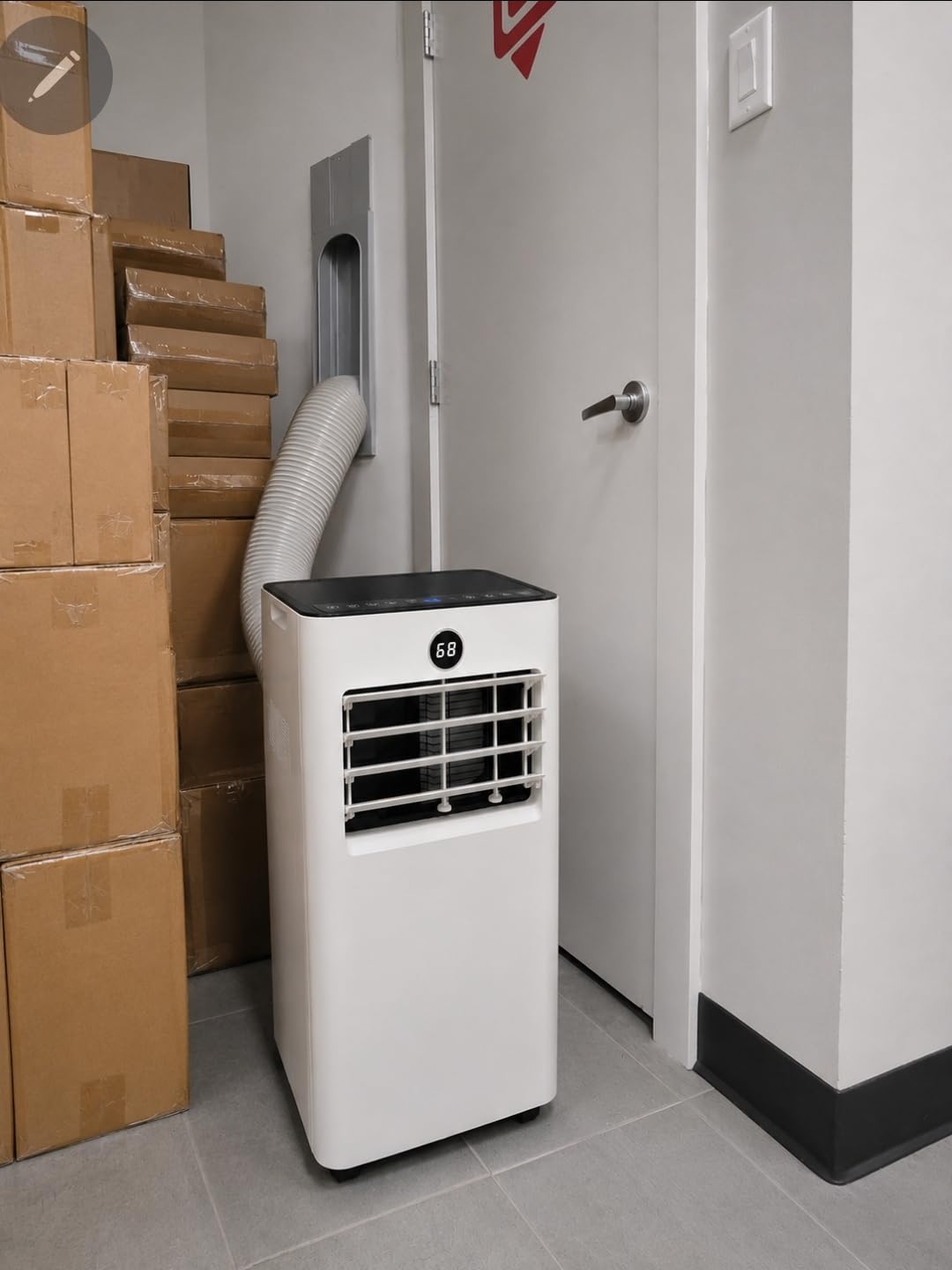 Tehanld 12000 BTU Portable Air Conditioner for Rooms up to 600 Sq.Ft | 4-in-1 with Dehumidifier, Sleep Mode, 24H Timer, 8.1 CEER Rating, 26.5ft Remote Control customer photo 2