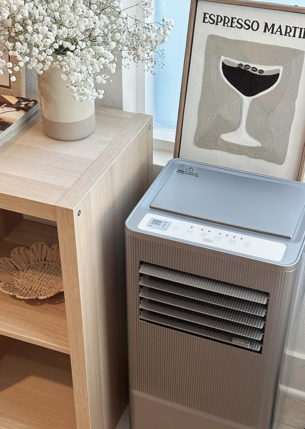 Air Choice 10000 BTU Portable Air Conditioners, Air Conditioner Portable for Room Up to 450 Sq.Ft, Remote Control, Sleep Mode, 24H Timer, Dehumidifier & Fan, Portable AC Unit for Bedroom Apartment customer photo 2