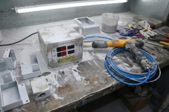 PCA-305 Electrostatic Powder Coating Gun, 100KV, Compact & Beginner-Friendly, for DIY|Metal|Auto customer photo 1