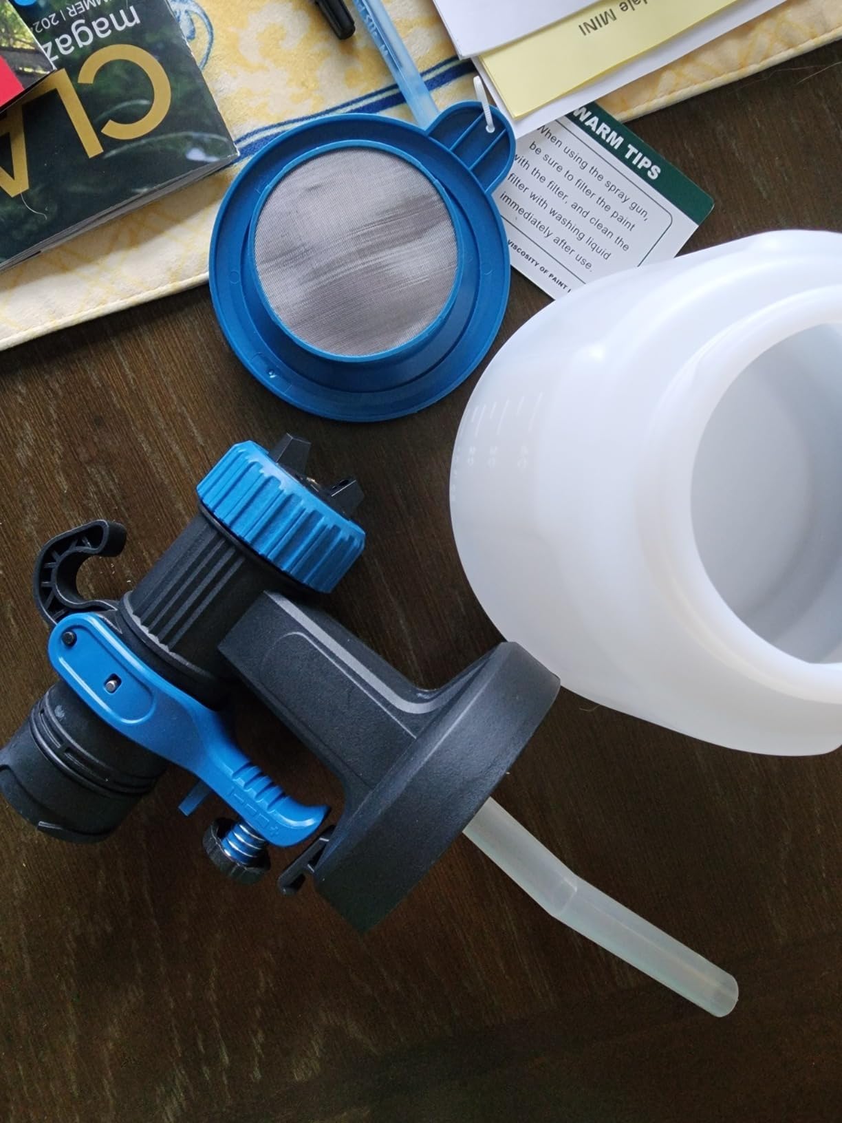 ELPIDIO Paint Sprayer for House Painting, 4 Nozzles & 3 Spray Patterns customer photo 1
