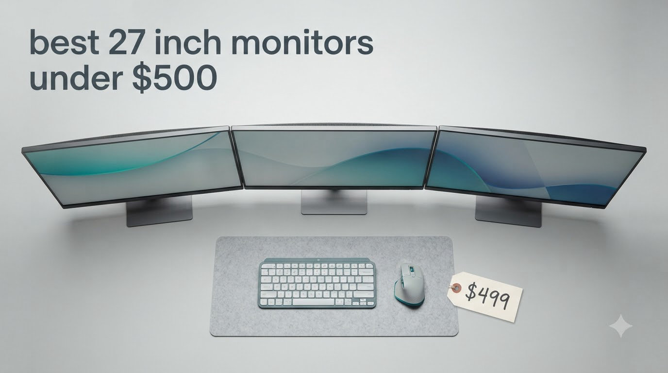 best 27 inch monitors under $500
