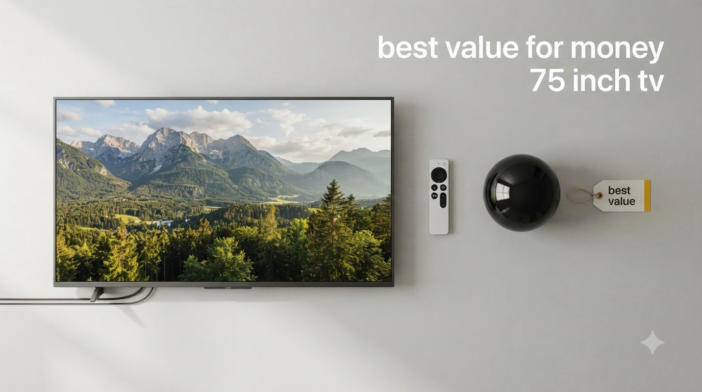 best value for money 75 inch tv