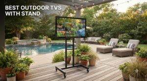 best outdoor tvs with stand