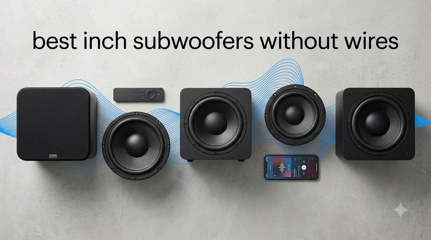 best 10 inch subwoofers without wires