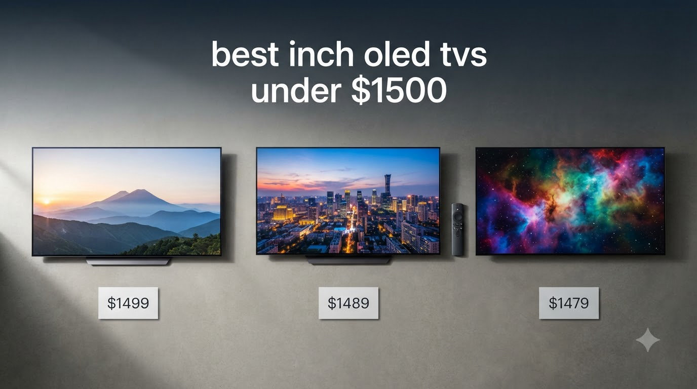 best 55 inch oled tvs under $1500