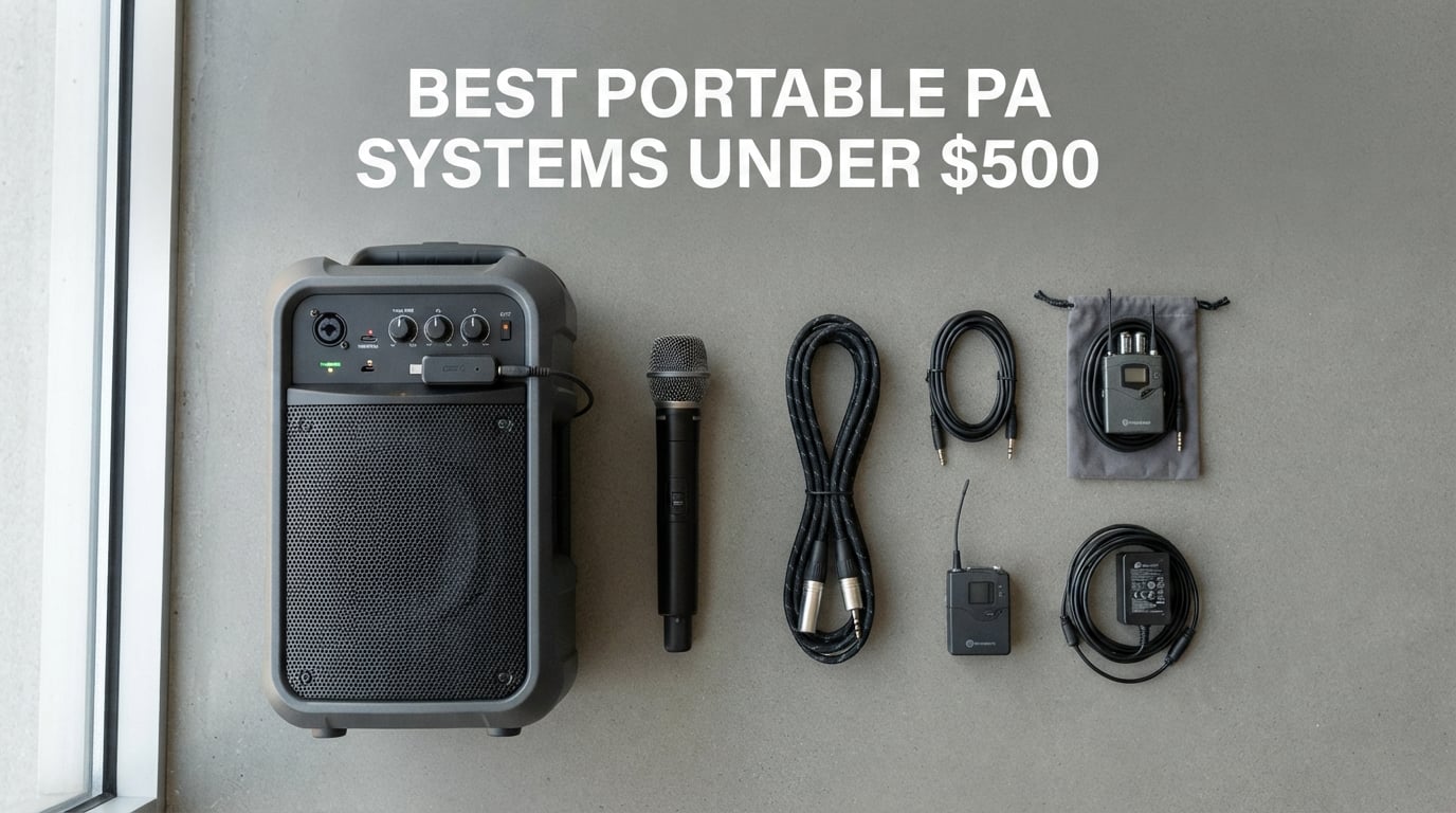 best portable pa systems under $500