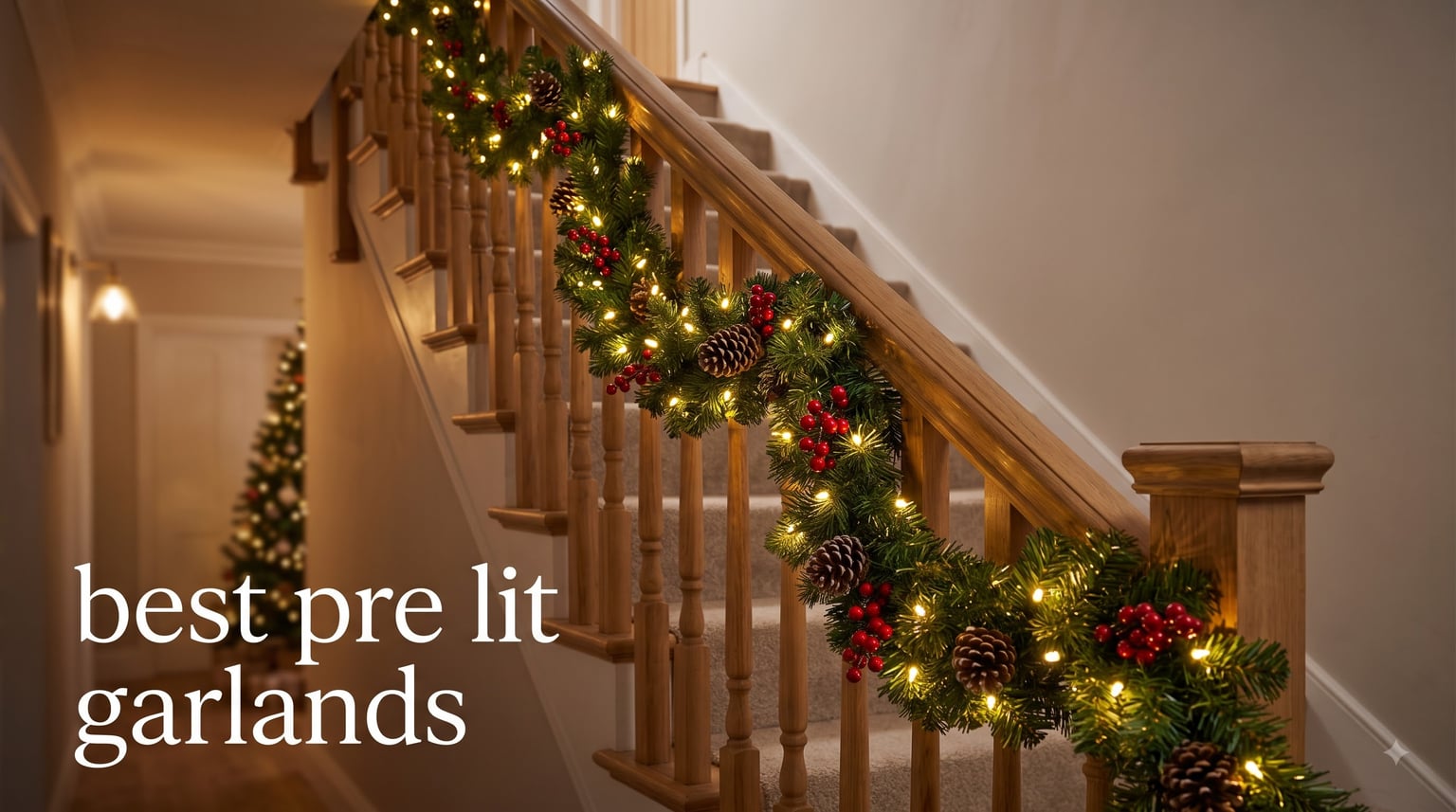 best pre lit garlands